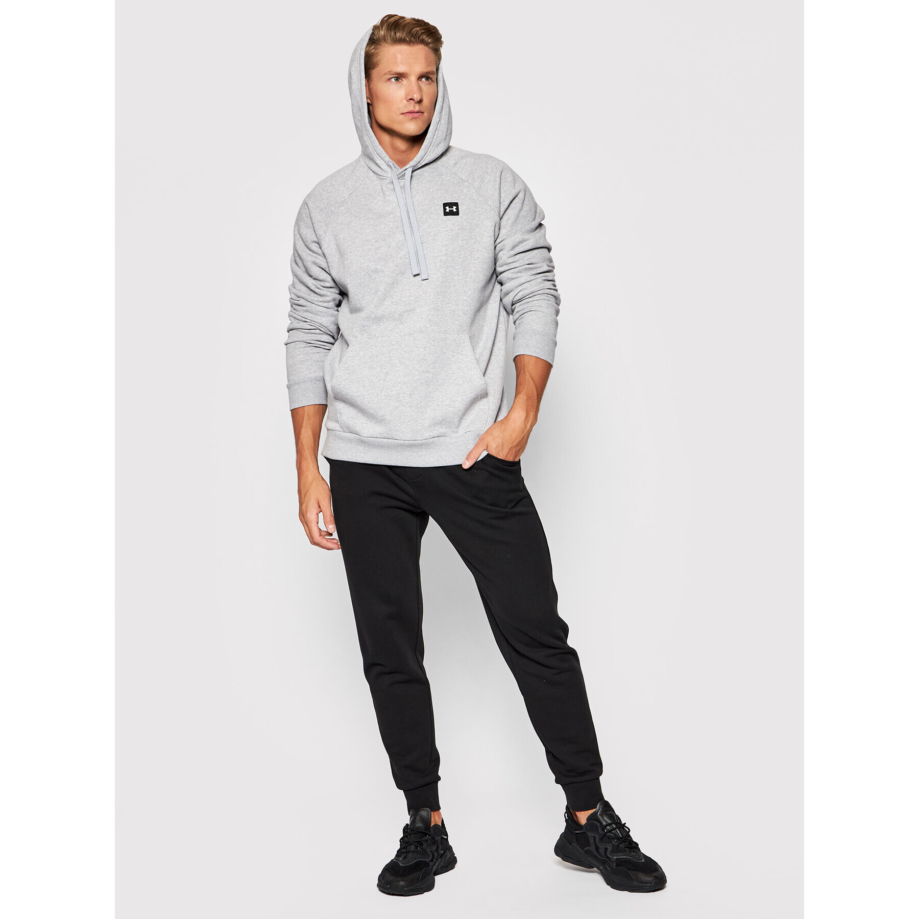 Under Armour Суитшърт Ua Rival 1357092 Сив Loose Fit - Pepit.bg