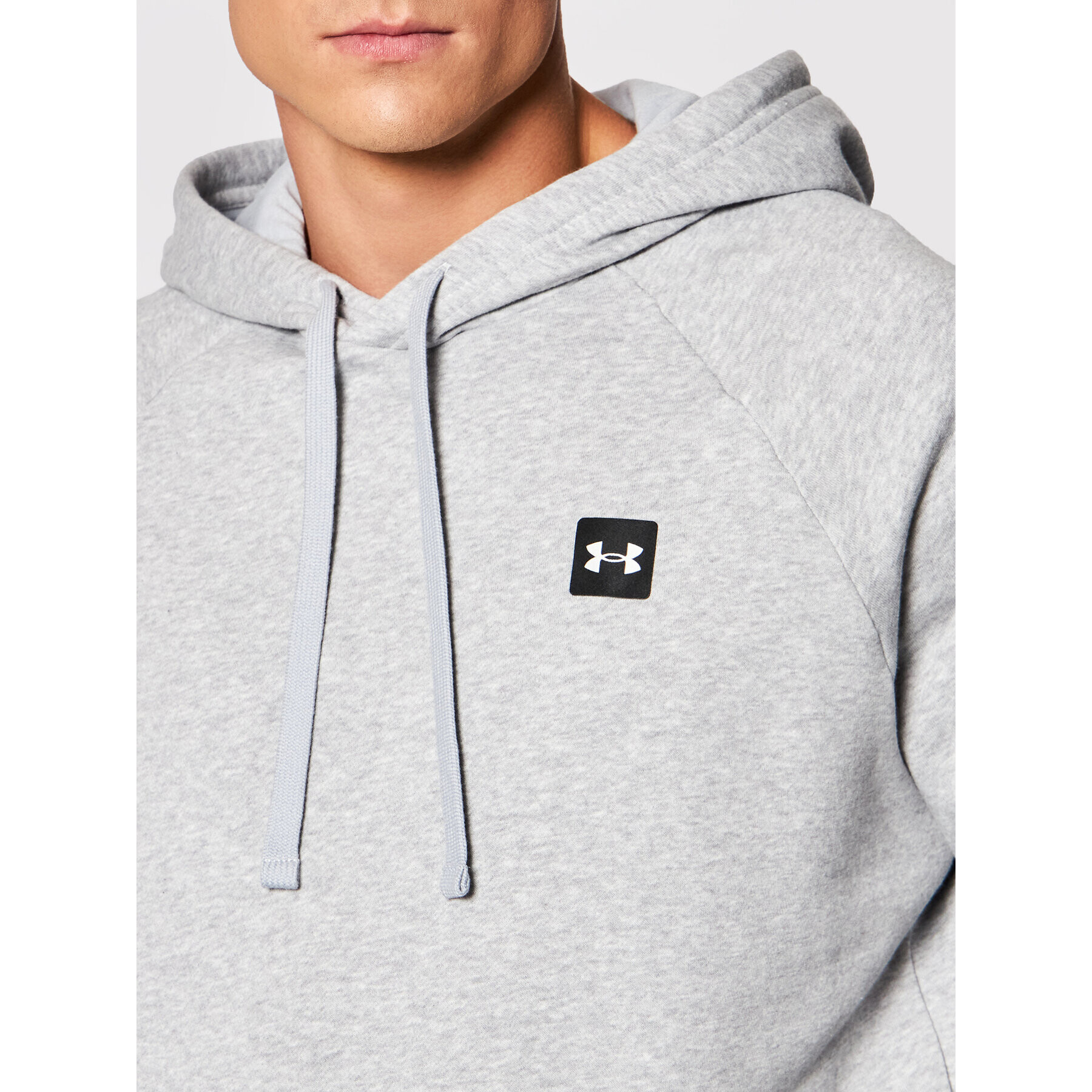 Under Armour Суитшърт Ua Rival 1357092 Сив Loose Fit - Pepit.bg