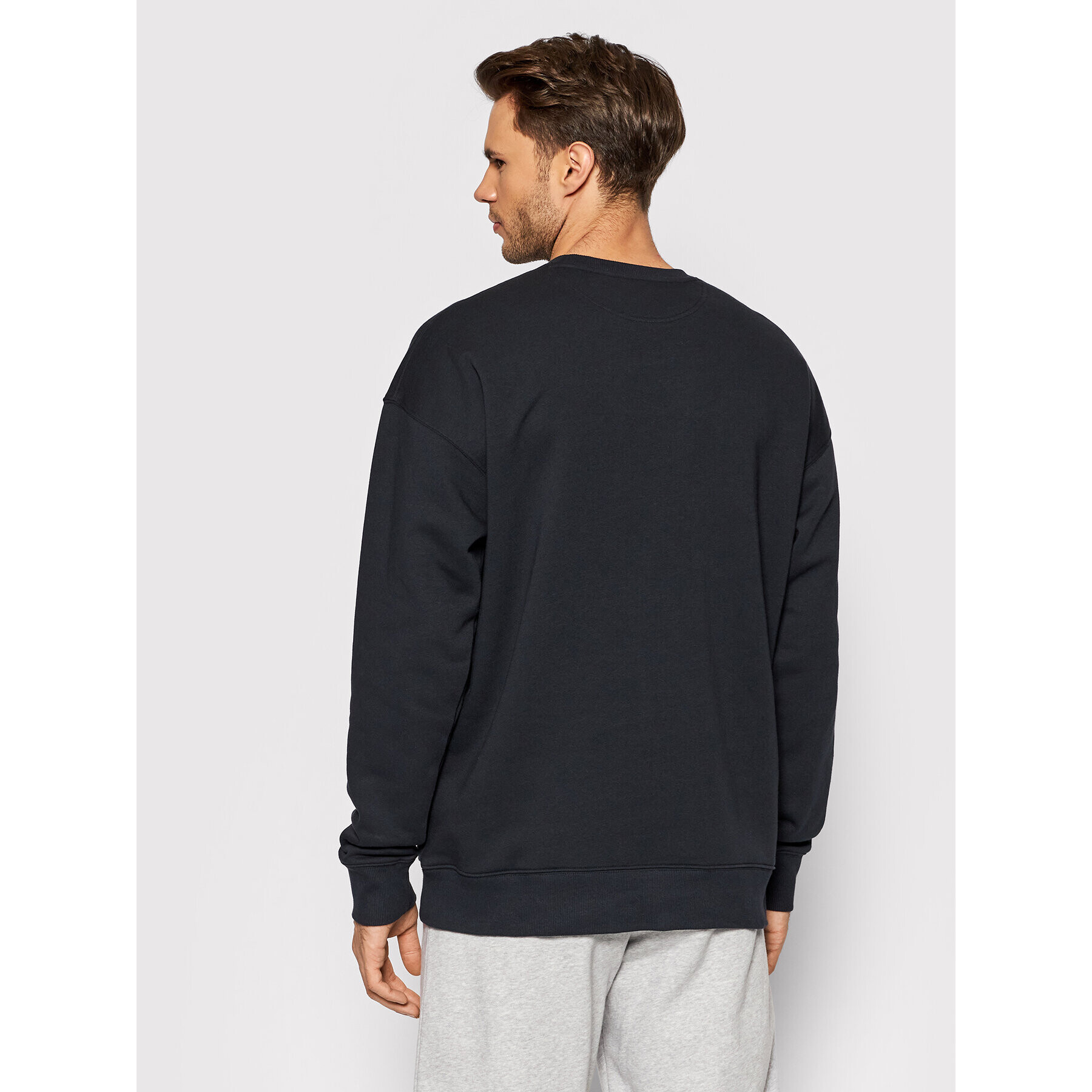 Under Armour Суитшърт Rivel Fleece Alma Mater 1366298 Черен Loose Fit - Pepit.bg