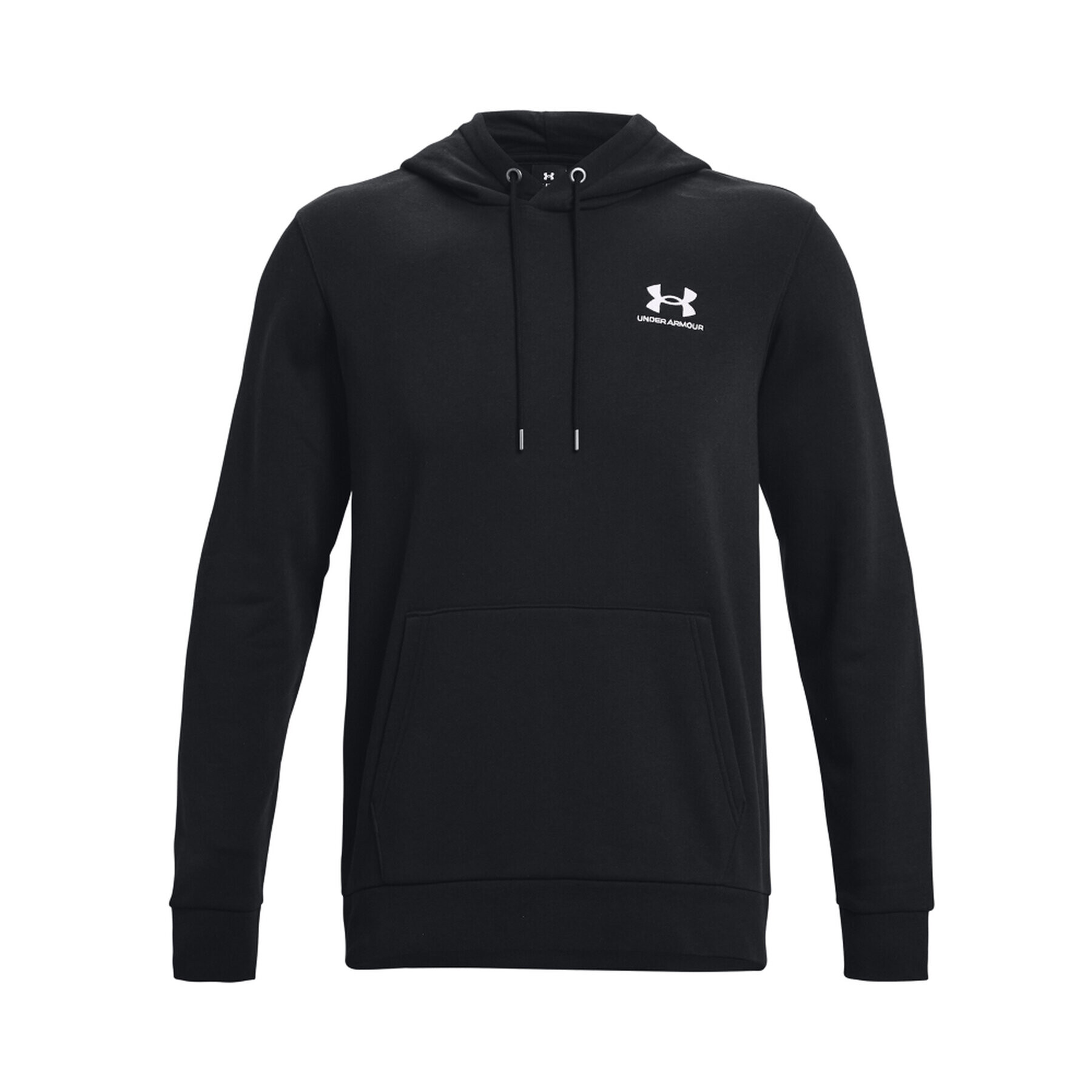 Under Armour Суитшърт UA Essential Fleece Hoodie 1373880 Черен Regular Fit - Pepit.bg