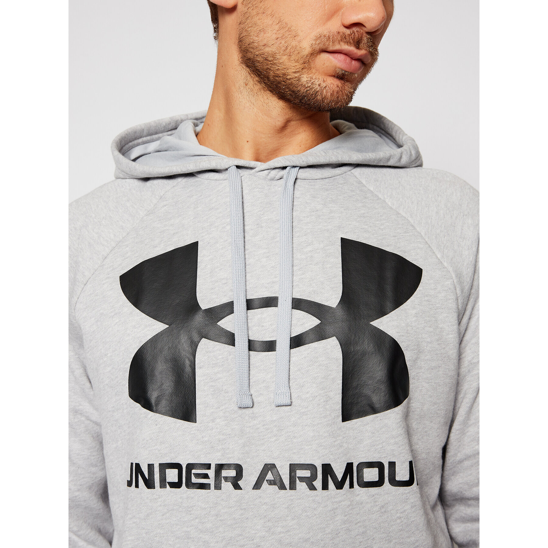 Under Armour Суитшърт Ua Rival 1357093 Сив Regular Fit - Pepit.bg