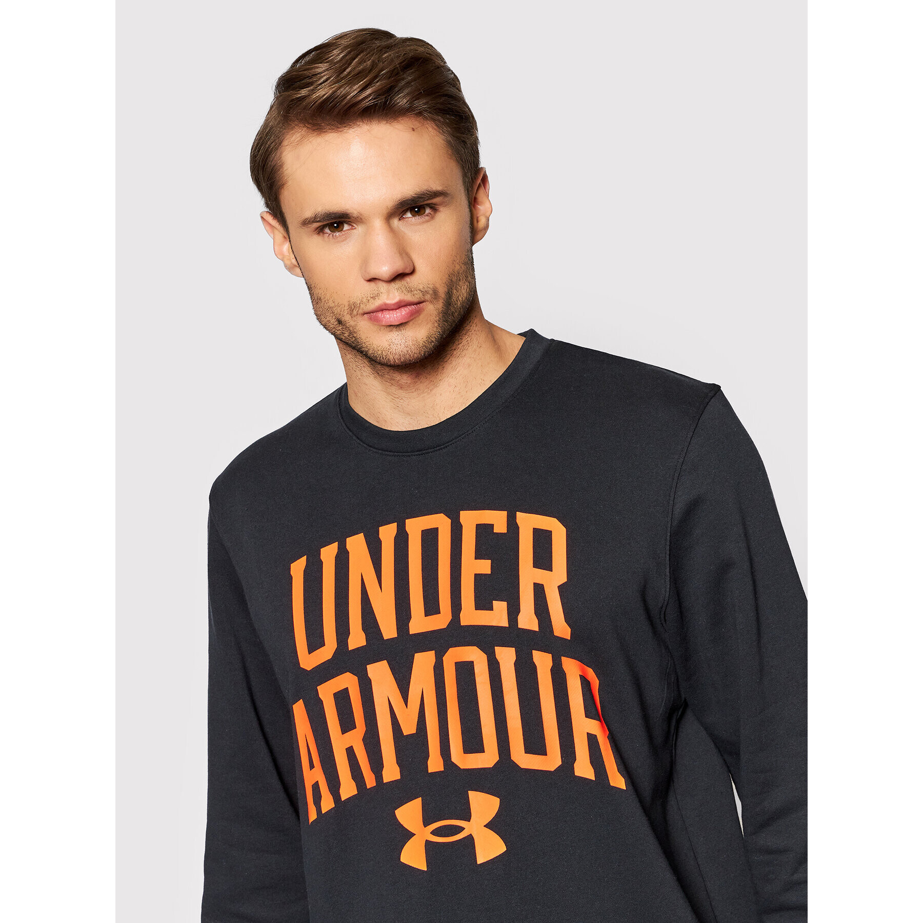 Under Armour Суитшърт Ua Rival 1361561 Черен Loose Fit - Pepit.bg