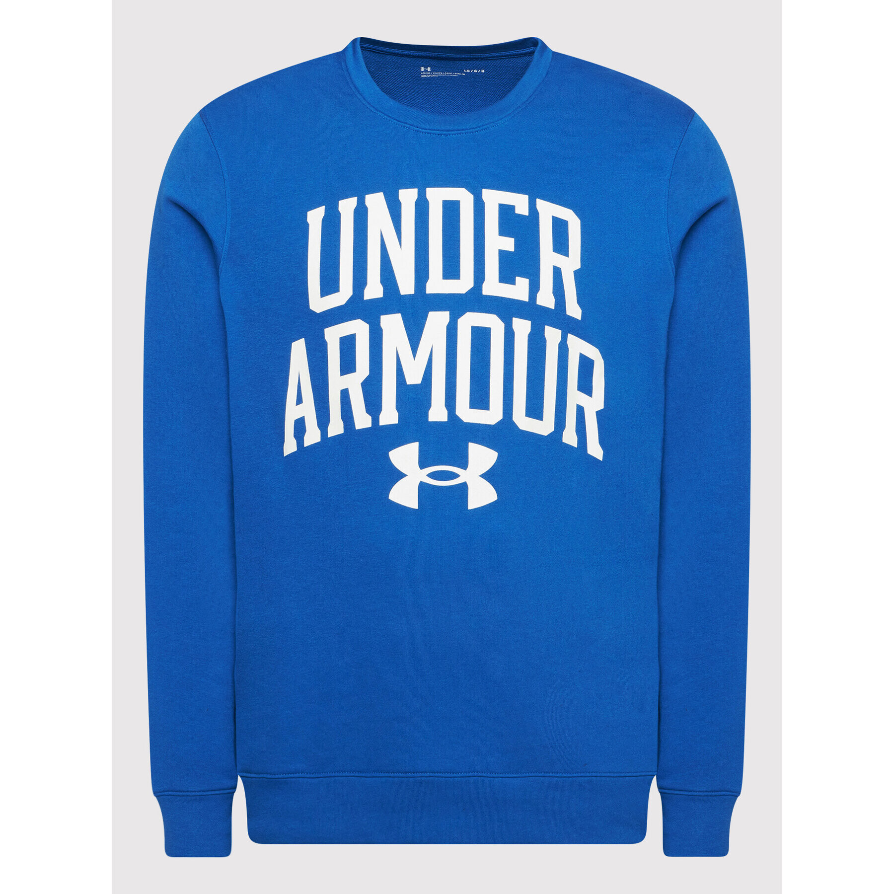 Under Armour Суитшърт Ua Rival 1361561 Син Loose Fit - Pepit.bg