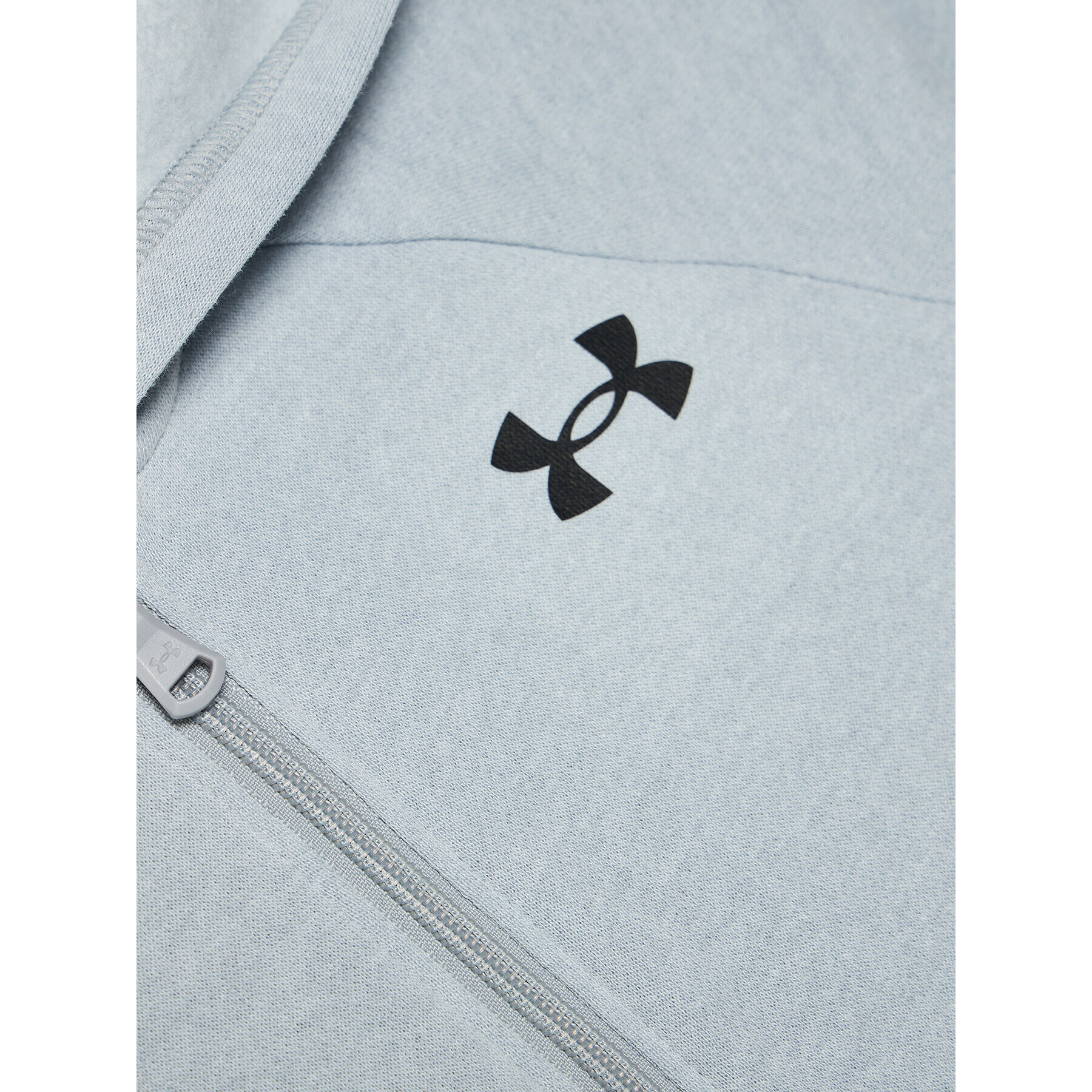 Under Armour Суитшърт Ua Rival Cotton Full Zip 1357613 Сив Loose Fit - Pepit.bg