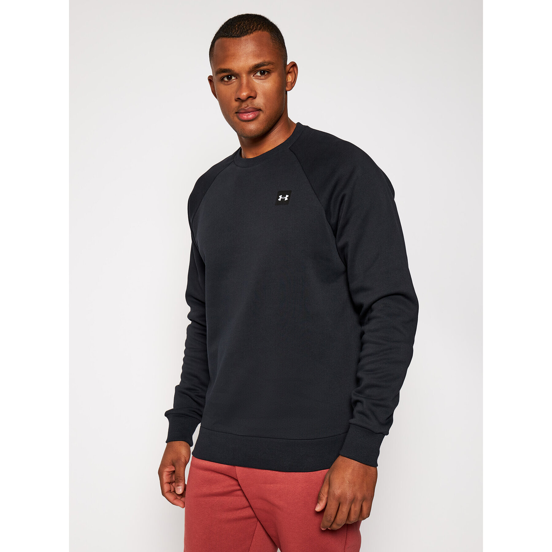 Under Armour Суитшърт Ua Rival Fleece 1357096 Черен Loose Fit - Pepit.bg