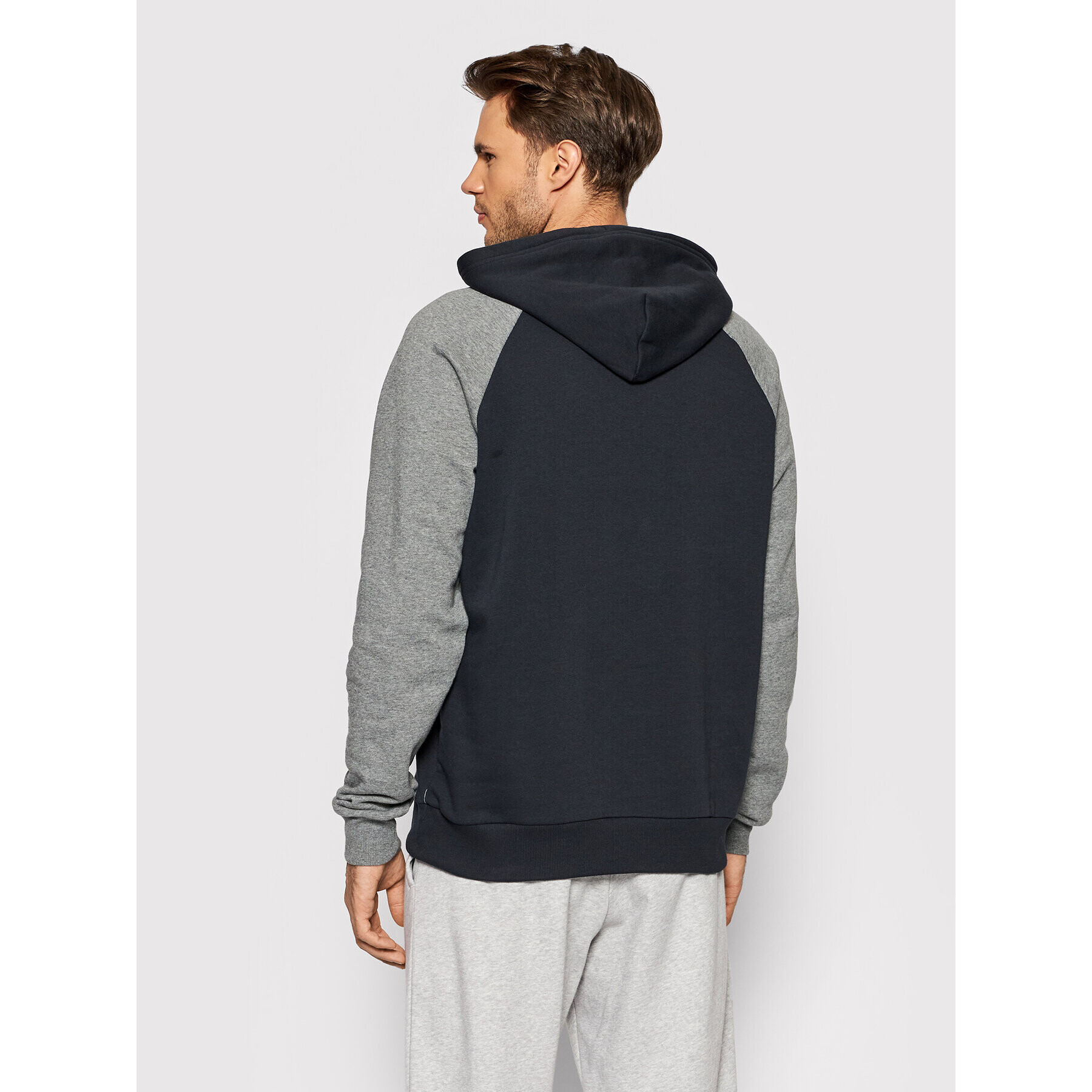 Under Armour Суитшърт Ua Rival Fleece Colorblock 1366357 Черен Loose Fit - Pepit.bg