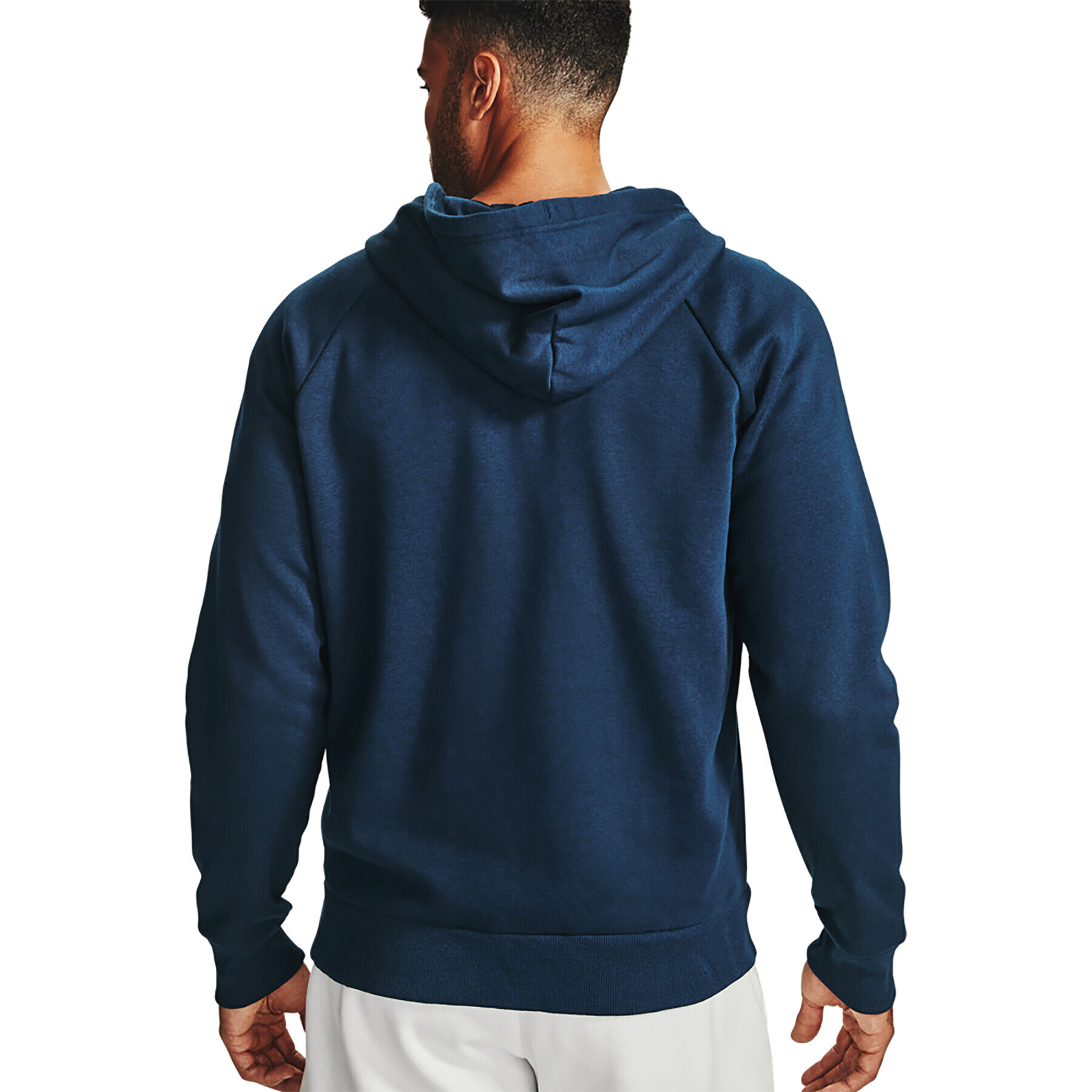 Under Armour Суитшърт UA Rival Fleece FZ Hoodie 1357111 Тъмносин Regular Fit - Pepit.bg