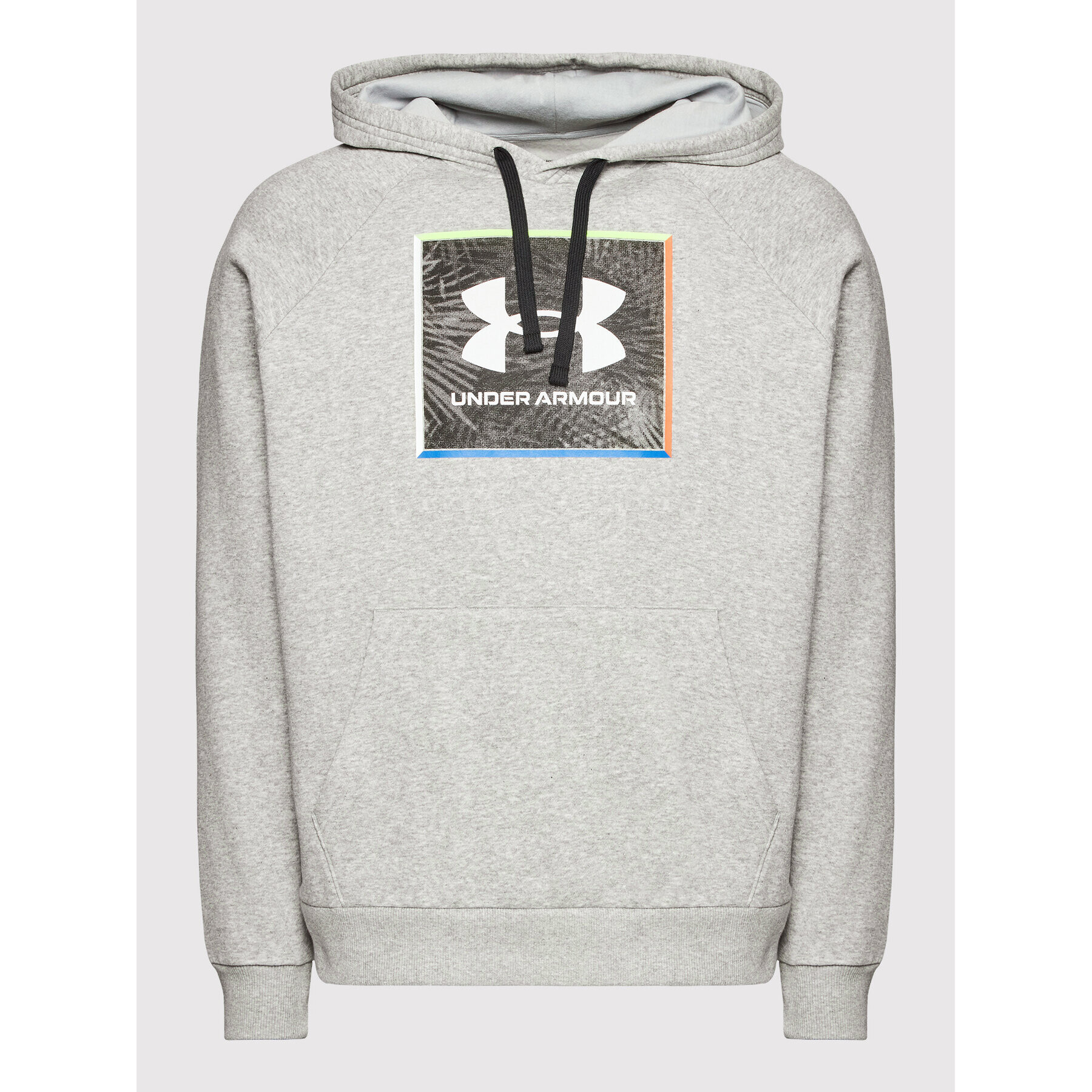 Under Armour Суитшърт Ua Rival Fleece Graphic 1370349 Сив Regular Fit - Pepit.bg