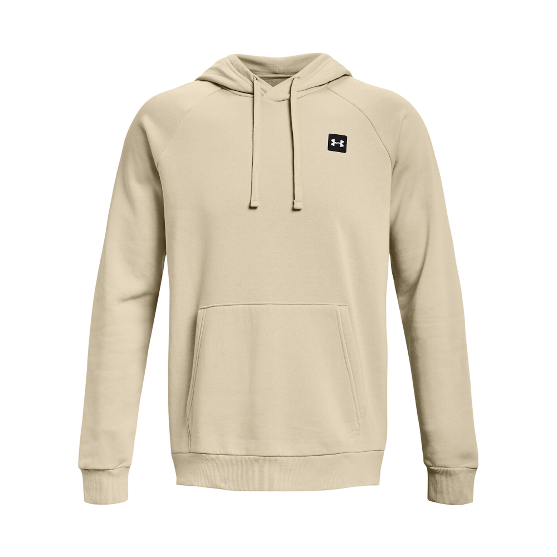 Under Armour Суитшърт UA Rival Fleece Hoodie 1357092 Бежов Regular Fit - Pepit.bg