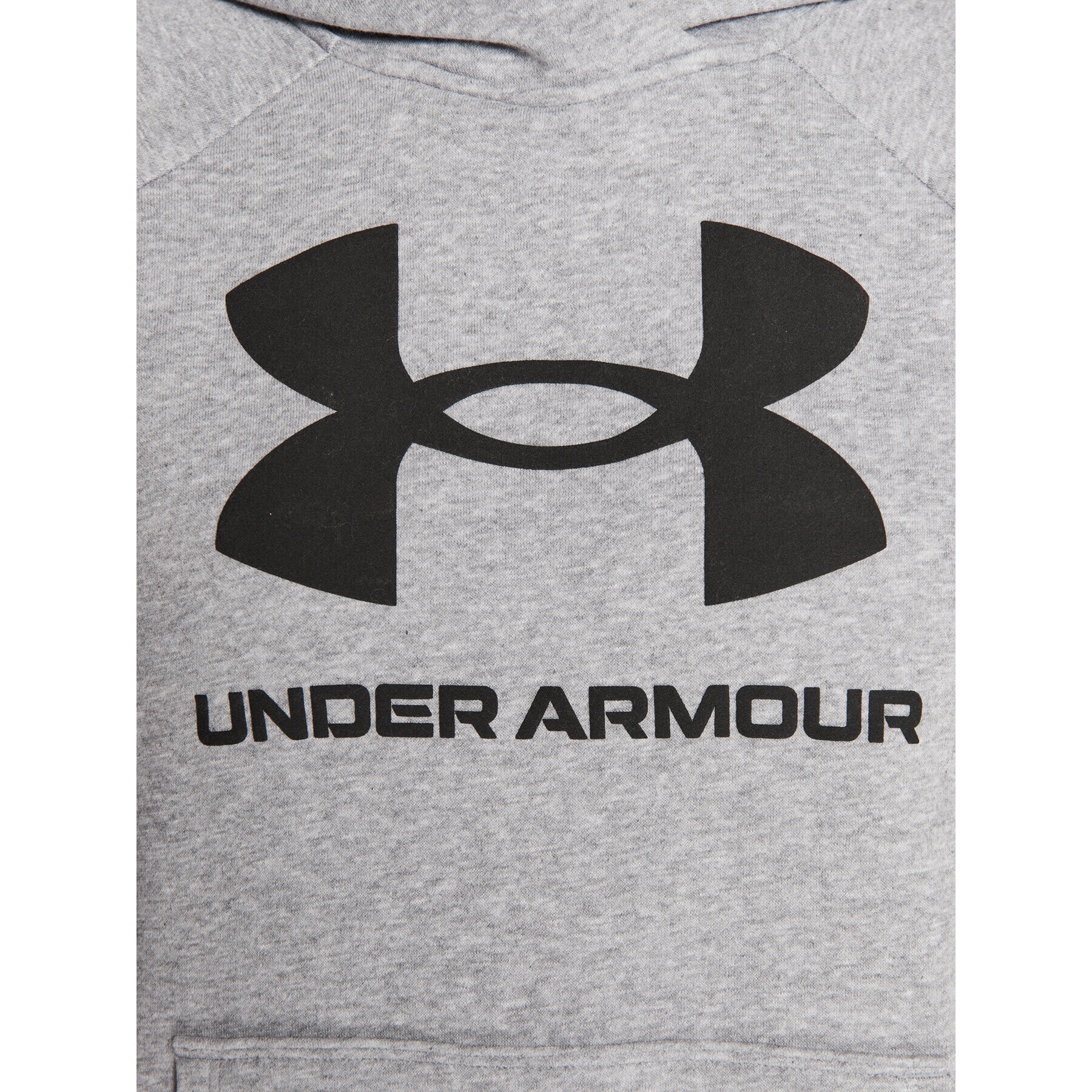 Under Armour Суитшърт Ua Rival Fleece Logo 1356318 Сив Loose Fit - Pepit.bg