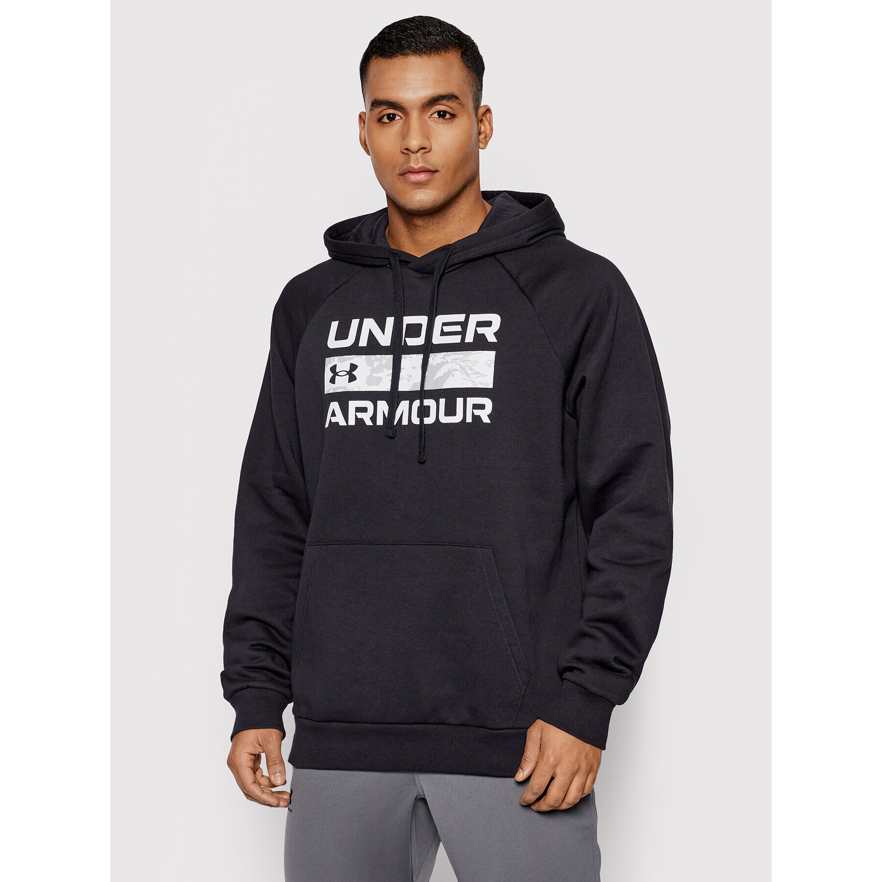 Under Armour Суитшърт Ua Rival Signature 1366363 Черен Loose Fit - Pepit.bg