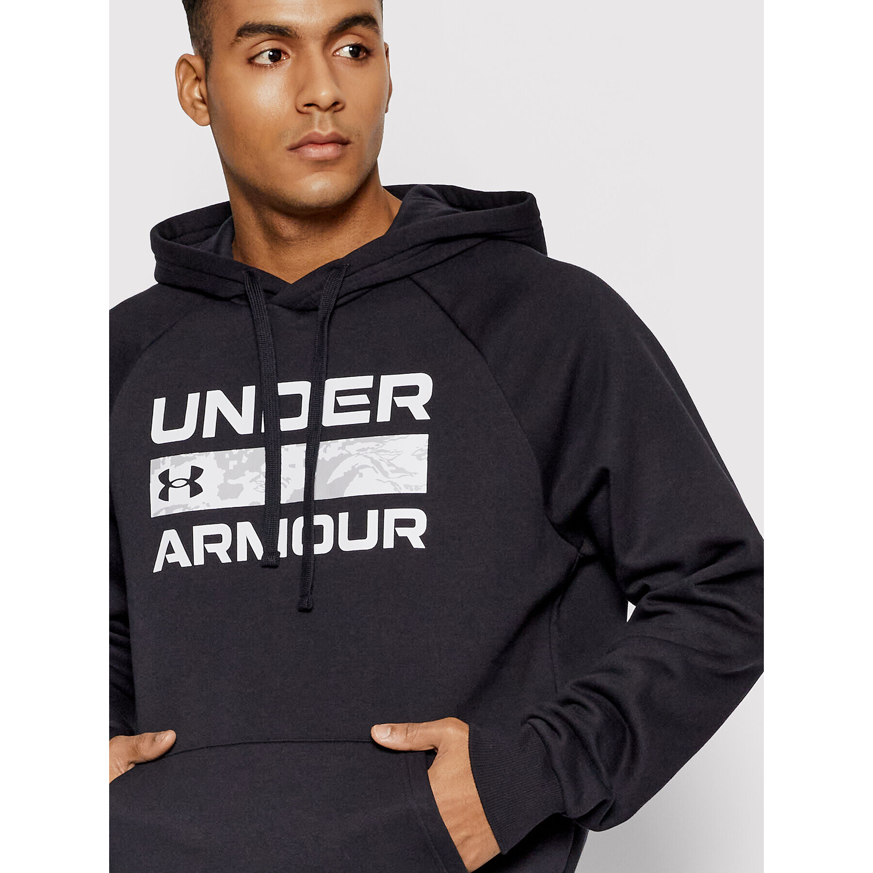 Under Armour Суитшърт Ua Rival Signature 1366363 Черен Loose Fit - Pepit.bg