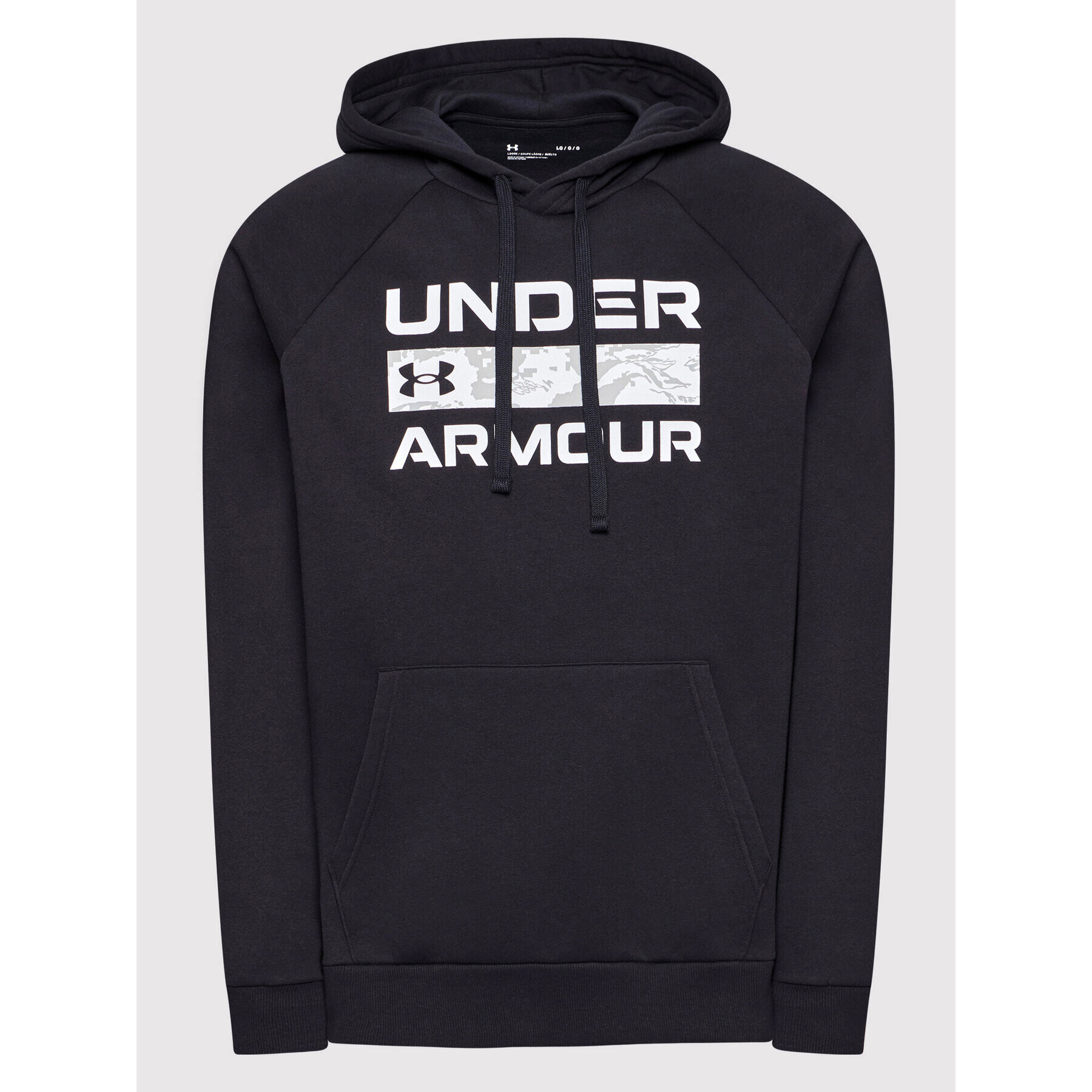 Under Armour Суитшърт Ua Rival Signature 1366363 Черен Loose Fit - Pepit.bg