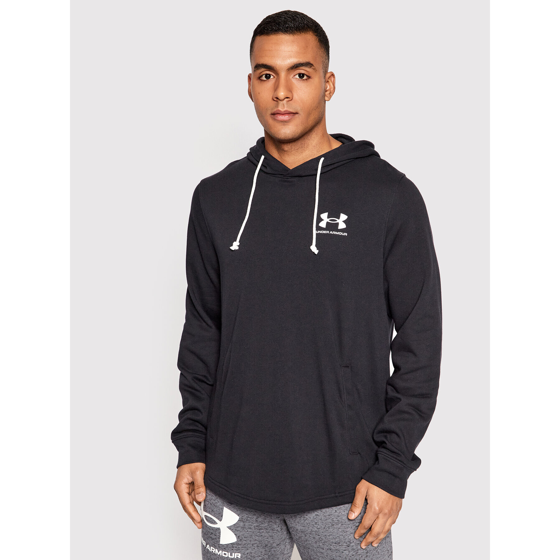 Under Armour Суитшърт Ua Rival Terry 1370401 Черен Loose Fit - Pepit.bg