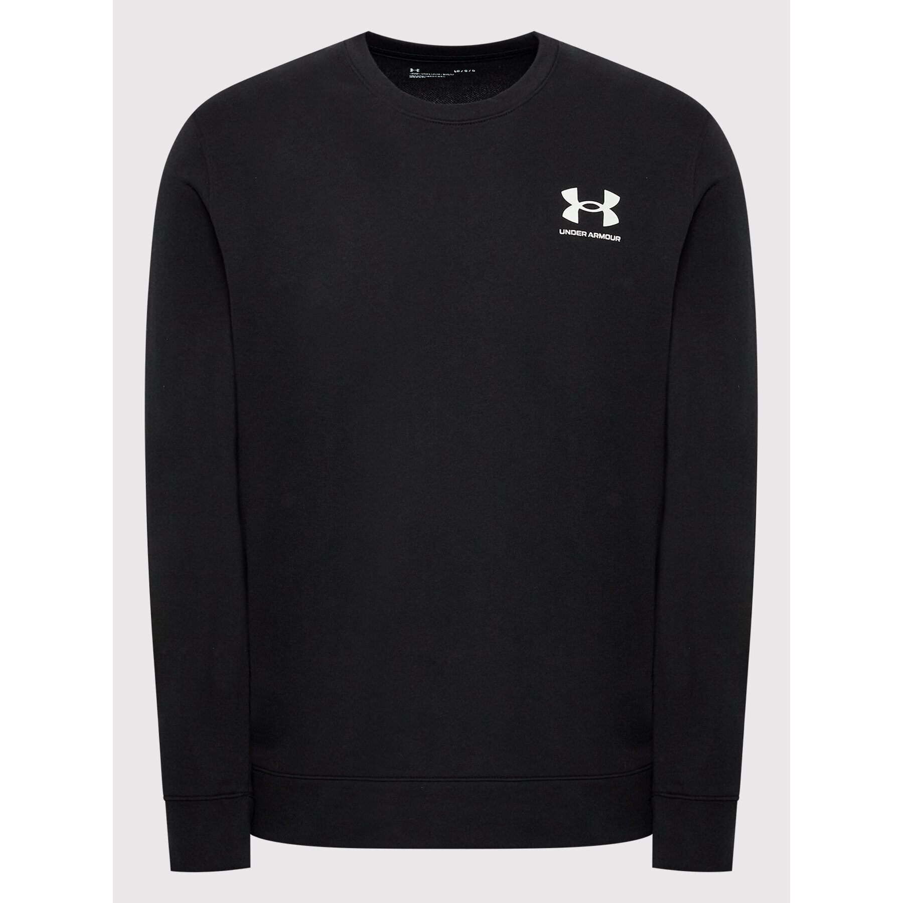 Under Armour Суитшърт Ua Rival Terry 1370404 Черен Relaxed Fit - Pepit.bg