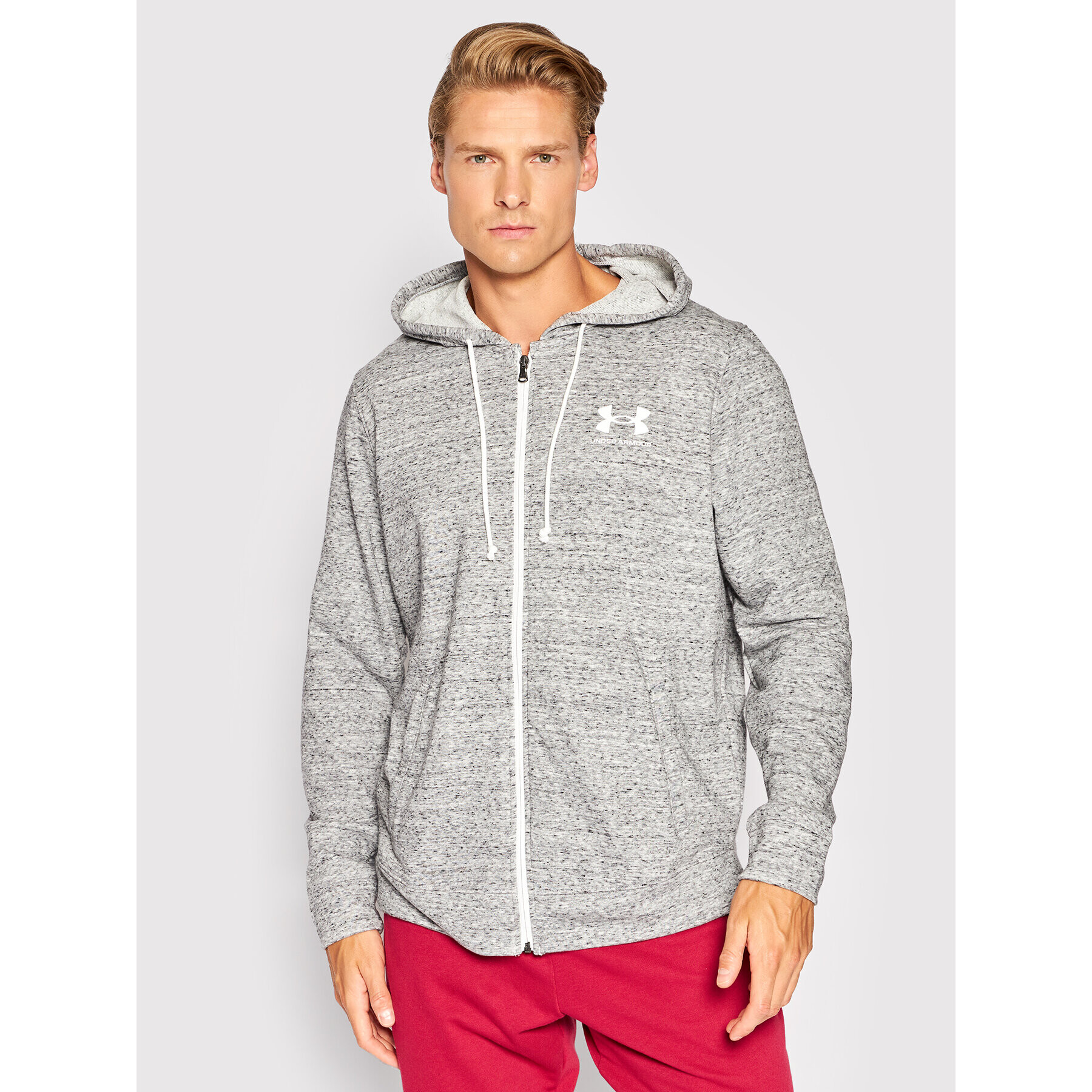 Under Armour Суитшърт Ua Rival Terry 1370409 Сив Loose Fit - Pepit.bg