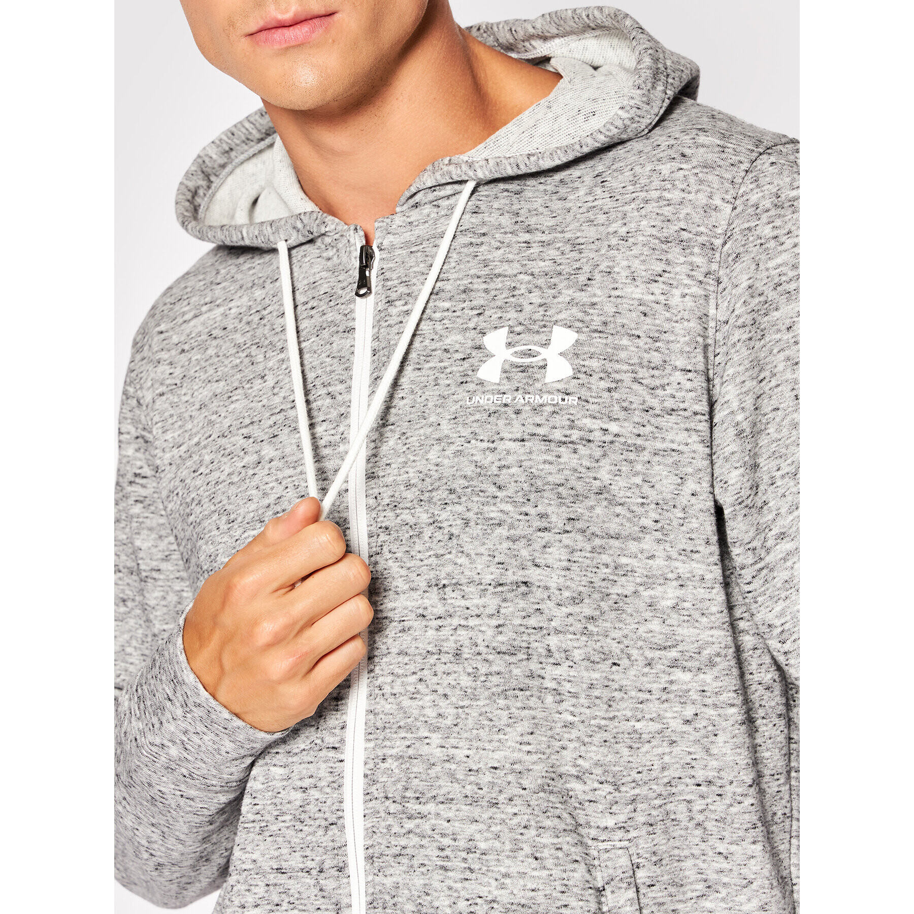 Under Armour Суитшърт Ua Rival Terry 1370409 Сив Loose Fit - Pepit.bg