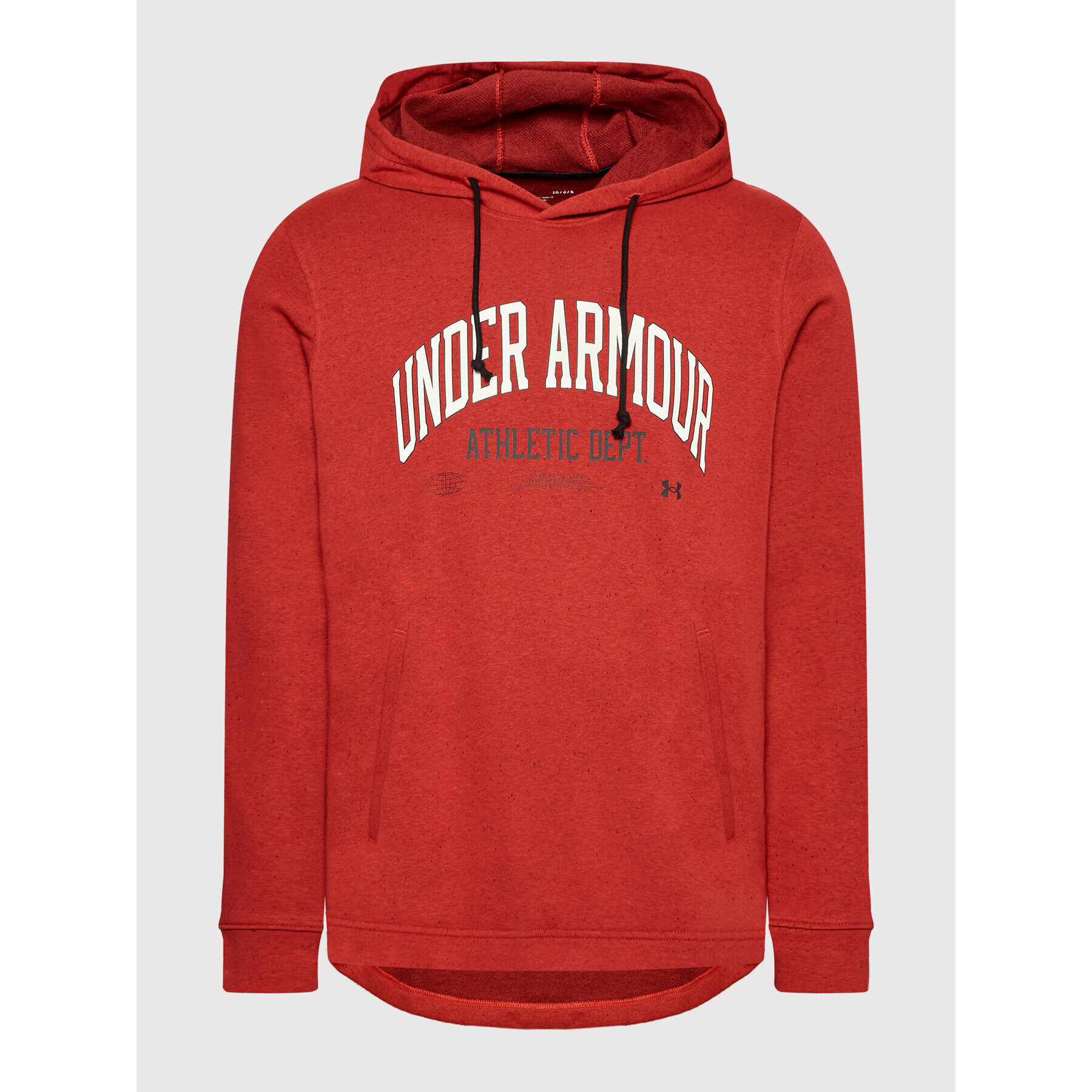 Under Armour Суитшърт Ua Rival Terry Athletic Department 1370354 Червен Regular Fit - Pepit.bg