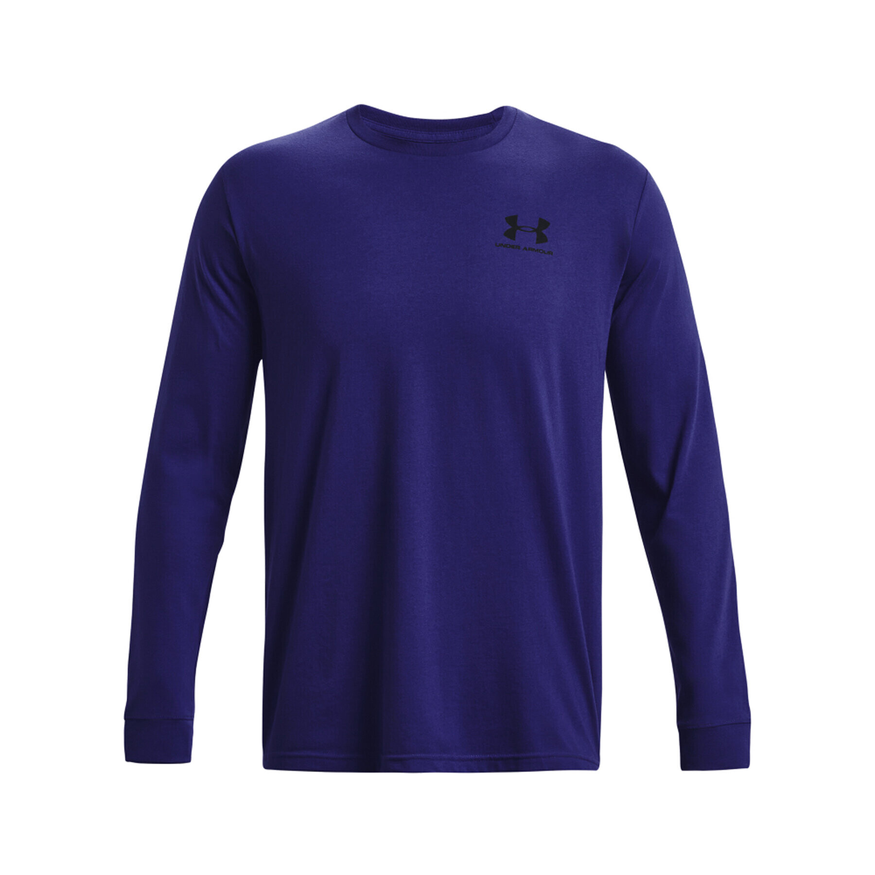 Under Armour Суитшърт UA SPORTSTYLE LEFT CHEST LS 1329585 Тъмносин Regular Fit - Pepit.bg