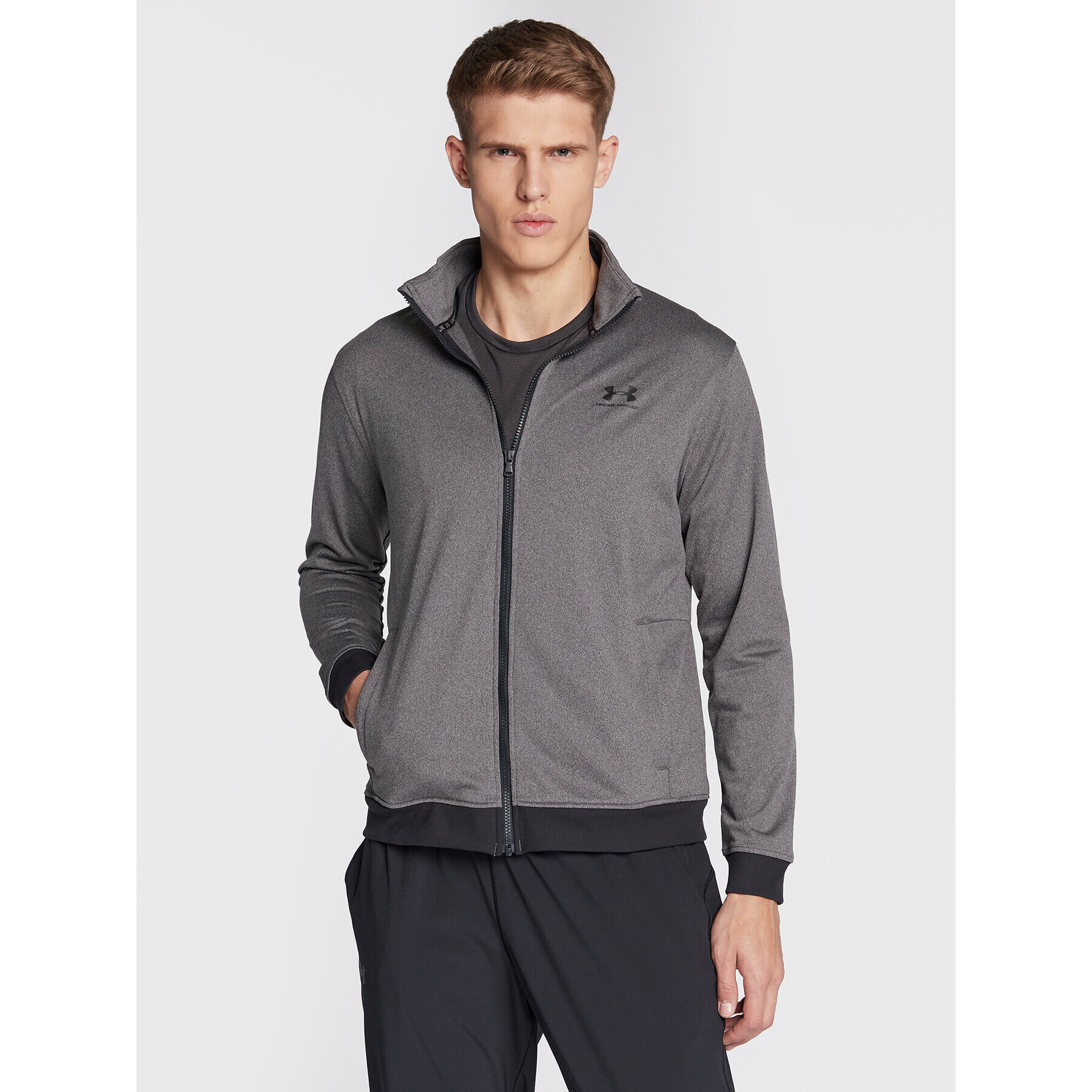 Under Armour Суитшърт Ua Sportstyle Tricot 1329293 Сив Loose Fit - Pepit.bg