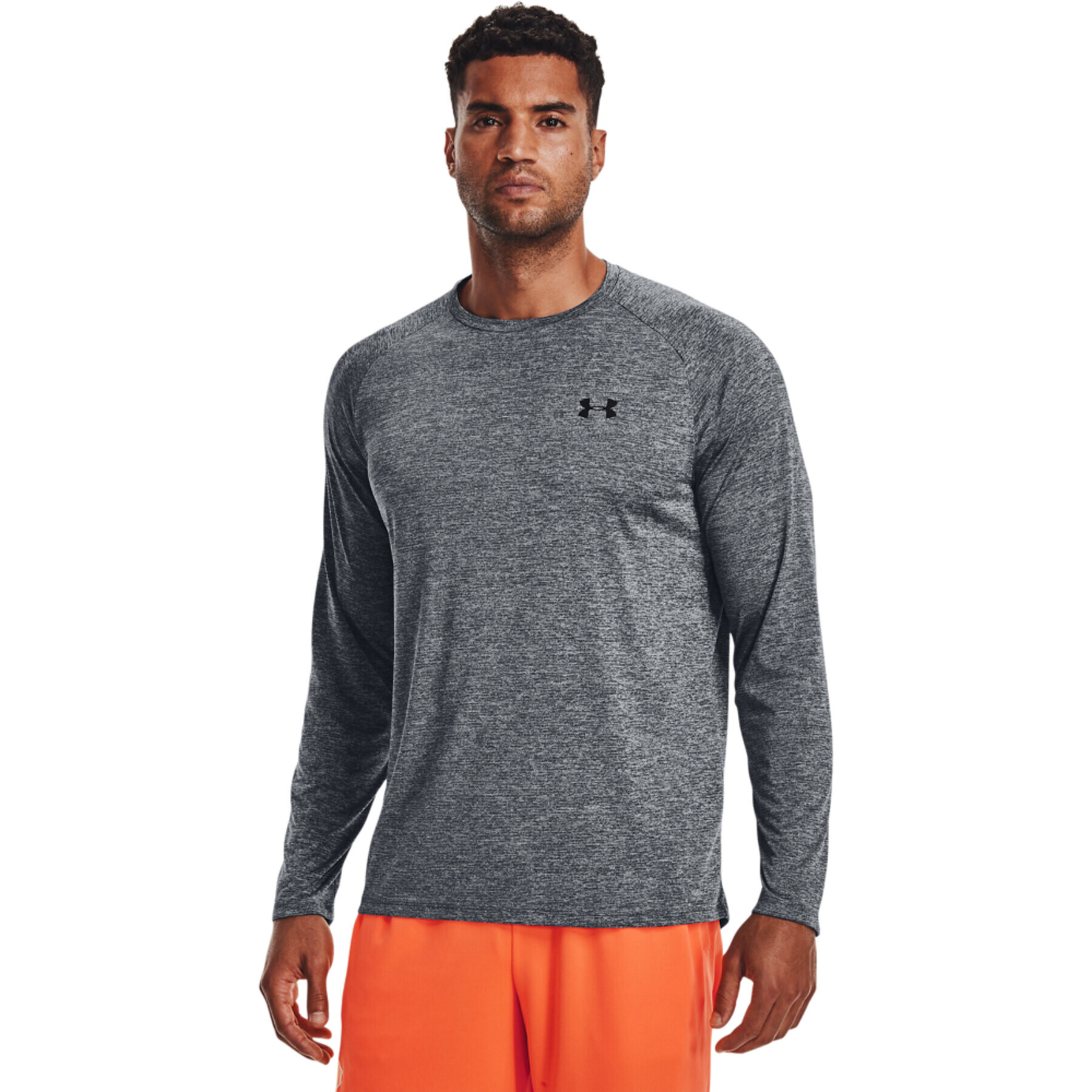 Under Armour Суитшърт UA Tech 2.0 LS 1328496 Сив Regular Fit - Pepit.bg