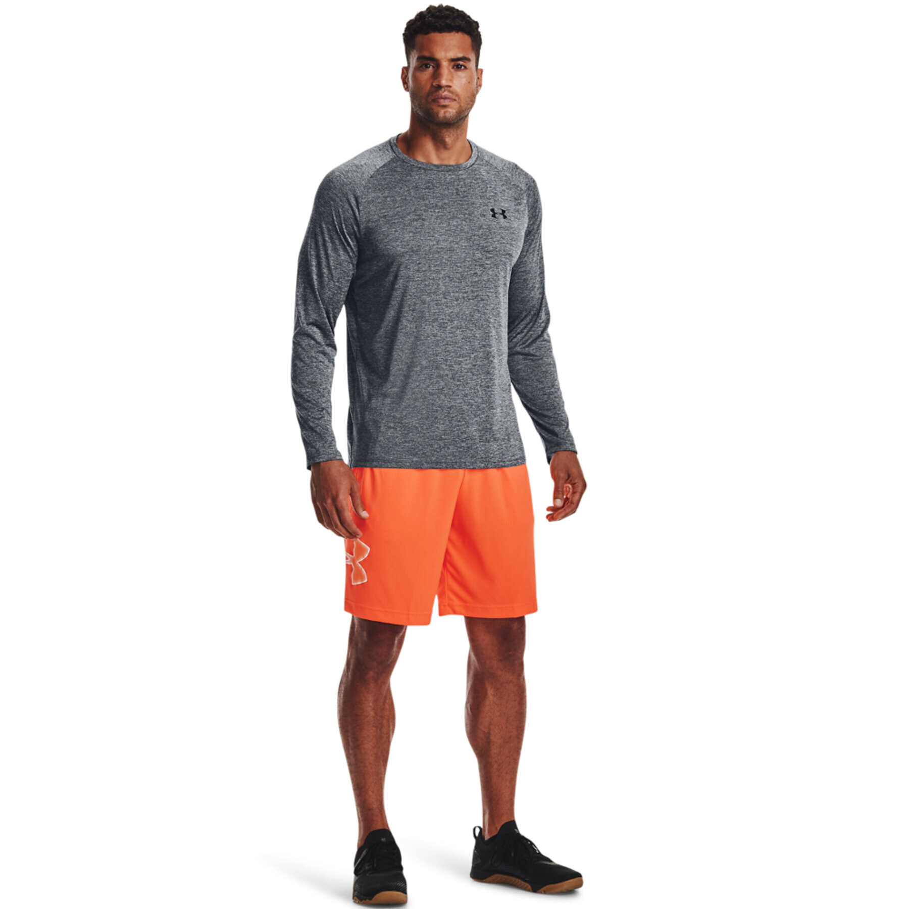 Under Armour Суитшърт UA Tech 2.0 LS 1328496 Сив Regular Fit - Pepit.bg