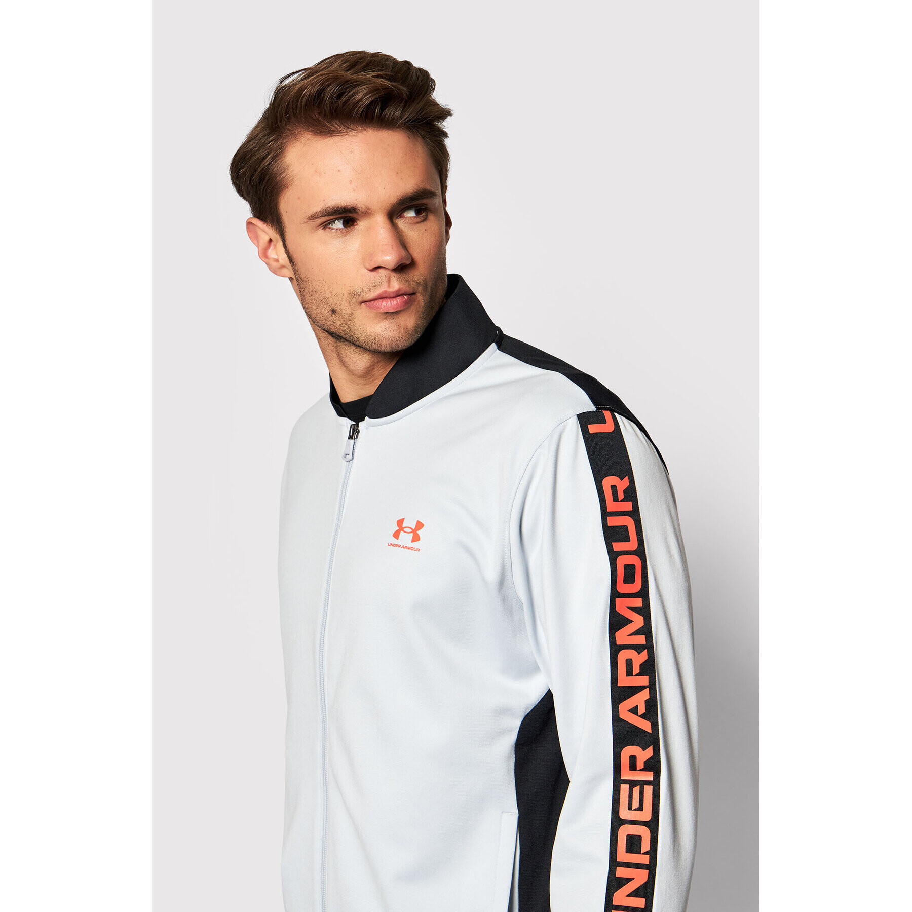 Under Armour Суитшърт Ua Tricot Fashion 1366208 Бял Relaxed Fit - Pepit.bg