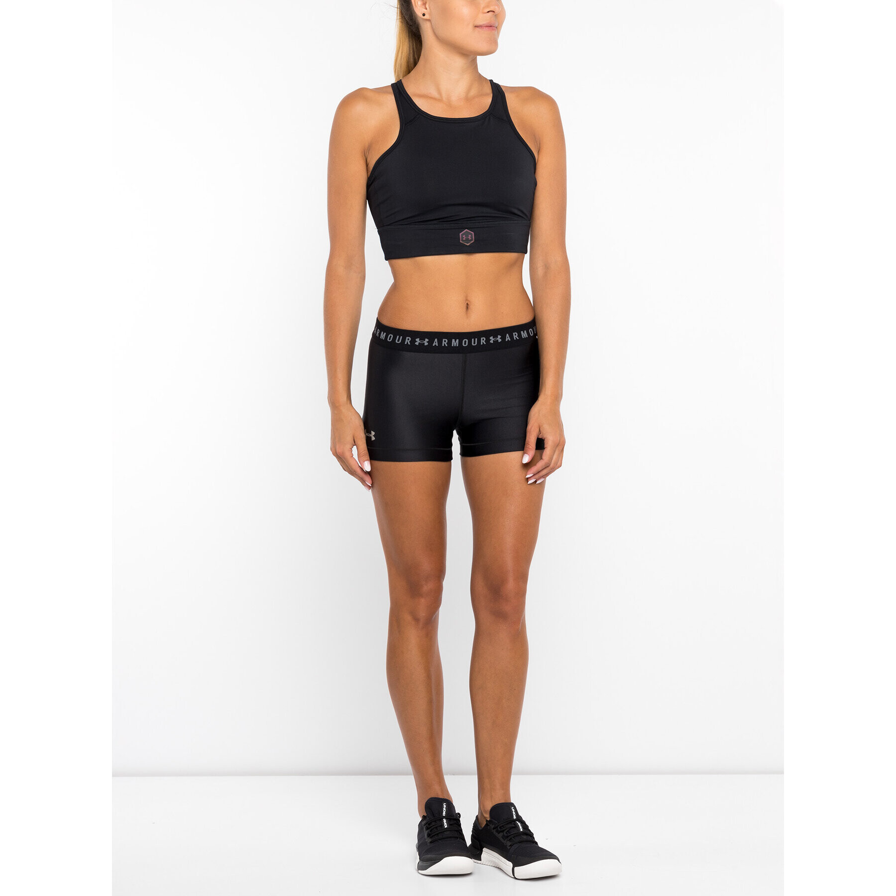 Under Armour Сутиен-топ UA Rush 1332483 Черен - Pepit.bg