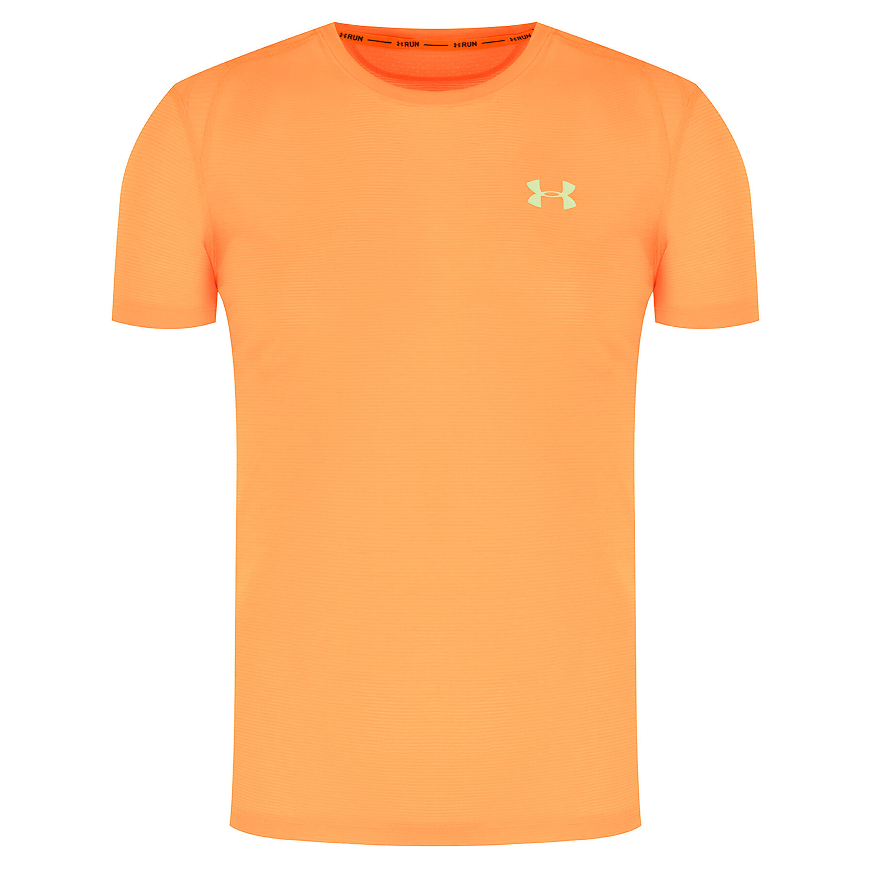 Under Armour Тениска от техническо трико Ua Streaker 1326579 Оранжев Fitted Fit - Pepit.bg