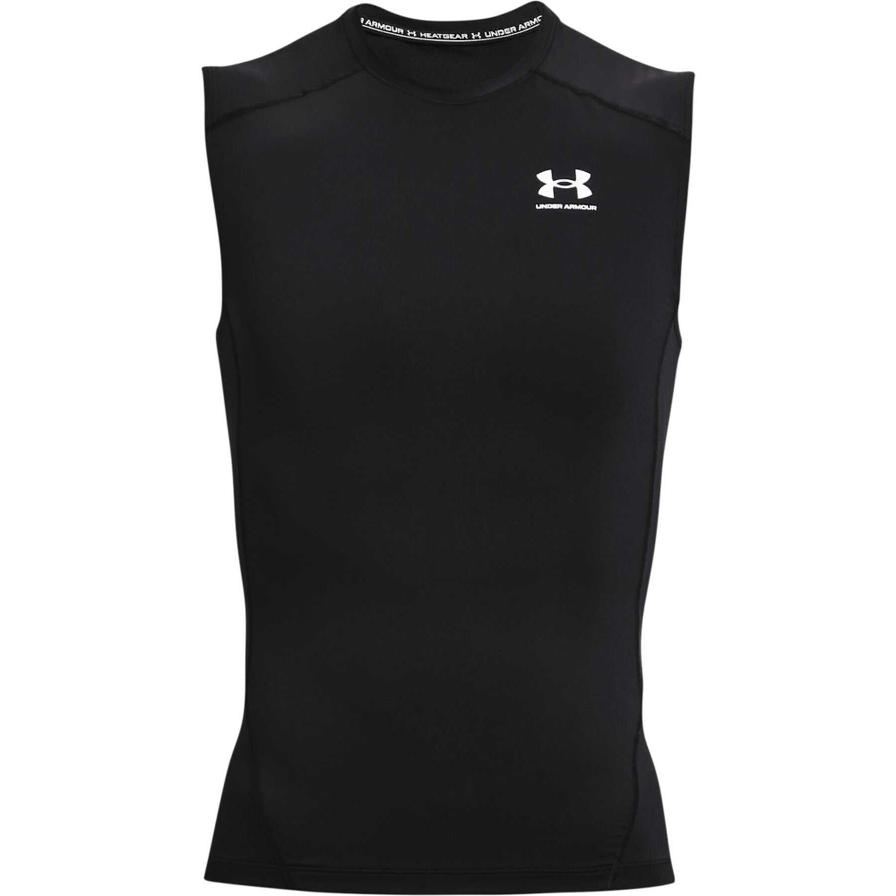 Under Armour Тениска от техническо трико HeatGear® 1361522 Черен Slim Fit - Pepit.bg