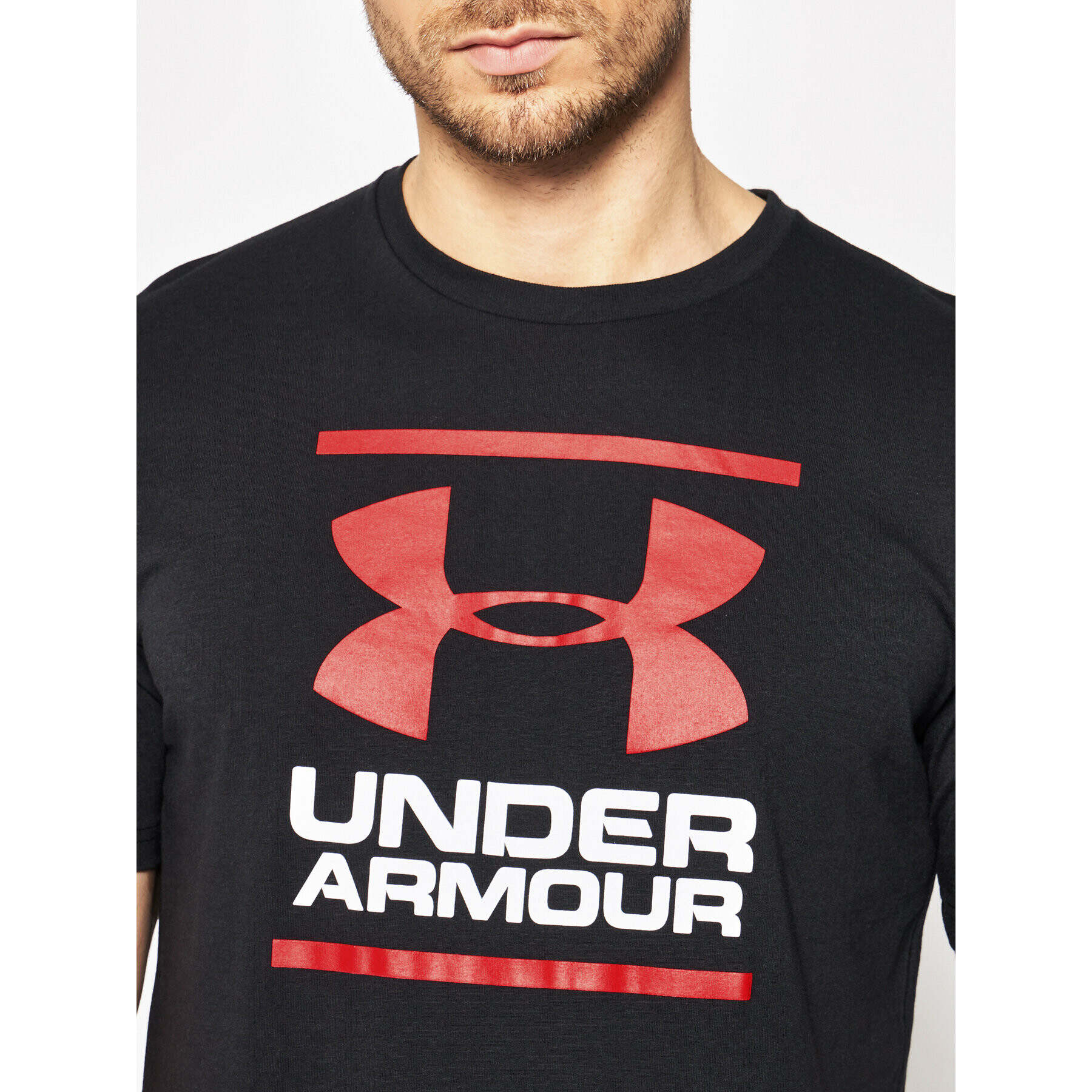 Under Armour Тениска от техническо трико Ua Gl Foundation 1326849 Черен Loose Fit - Pepit.bg