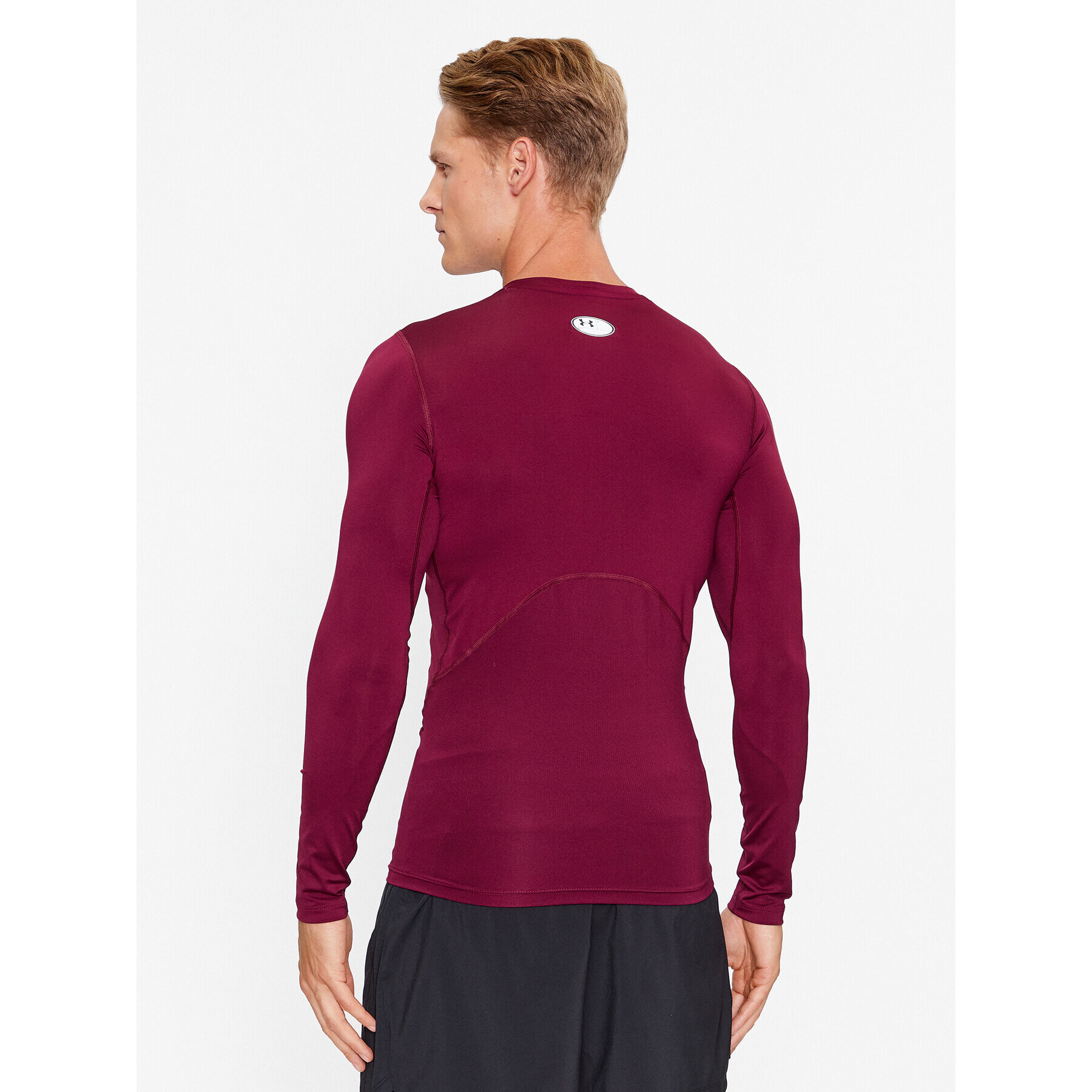 Under Armour Тениска от техническо трико Ua Hg Armour Comp Ls 1361524 Бордо Compression Fit - Pepit.bg