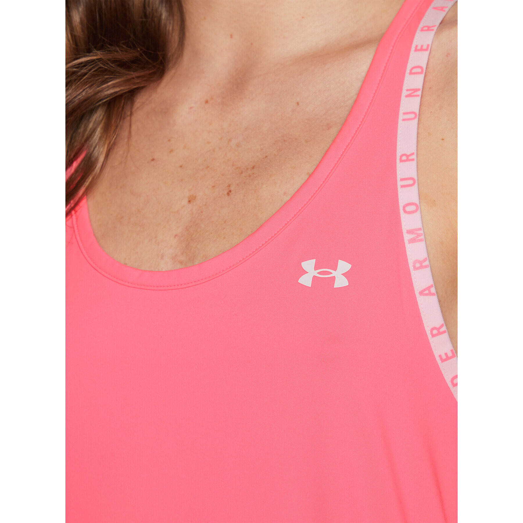 Under Armour Тениска от техническо трико Ua Knockout 1351596 Розов Loose Fit - Pepit.bg