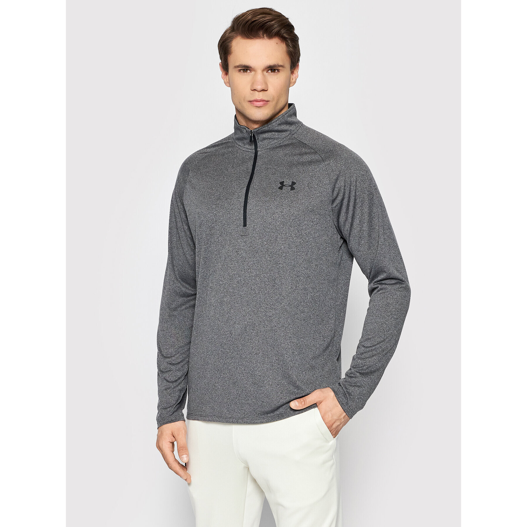 Under Armour Тениска от техническо трико Ua Tech™ 1328495 Сив Regular Fit - Pepit.bg