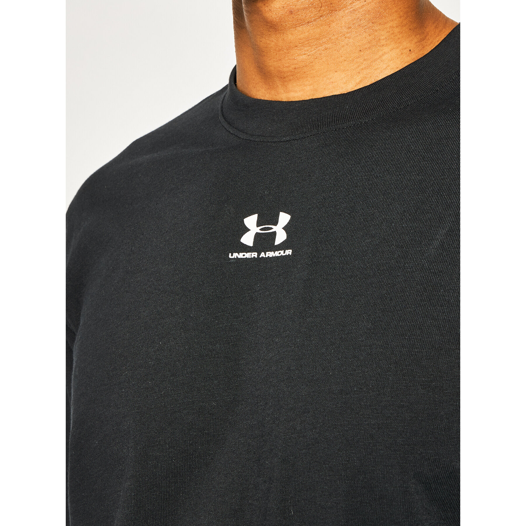 Under Armour Тениска с дълъг ръкав PTH 1351642 Черен Loose Fit - Pepit.bg