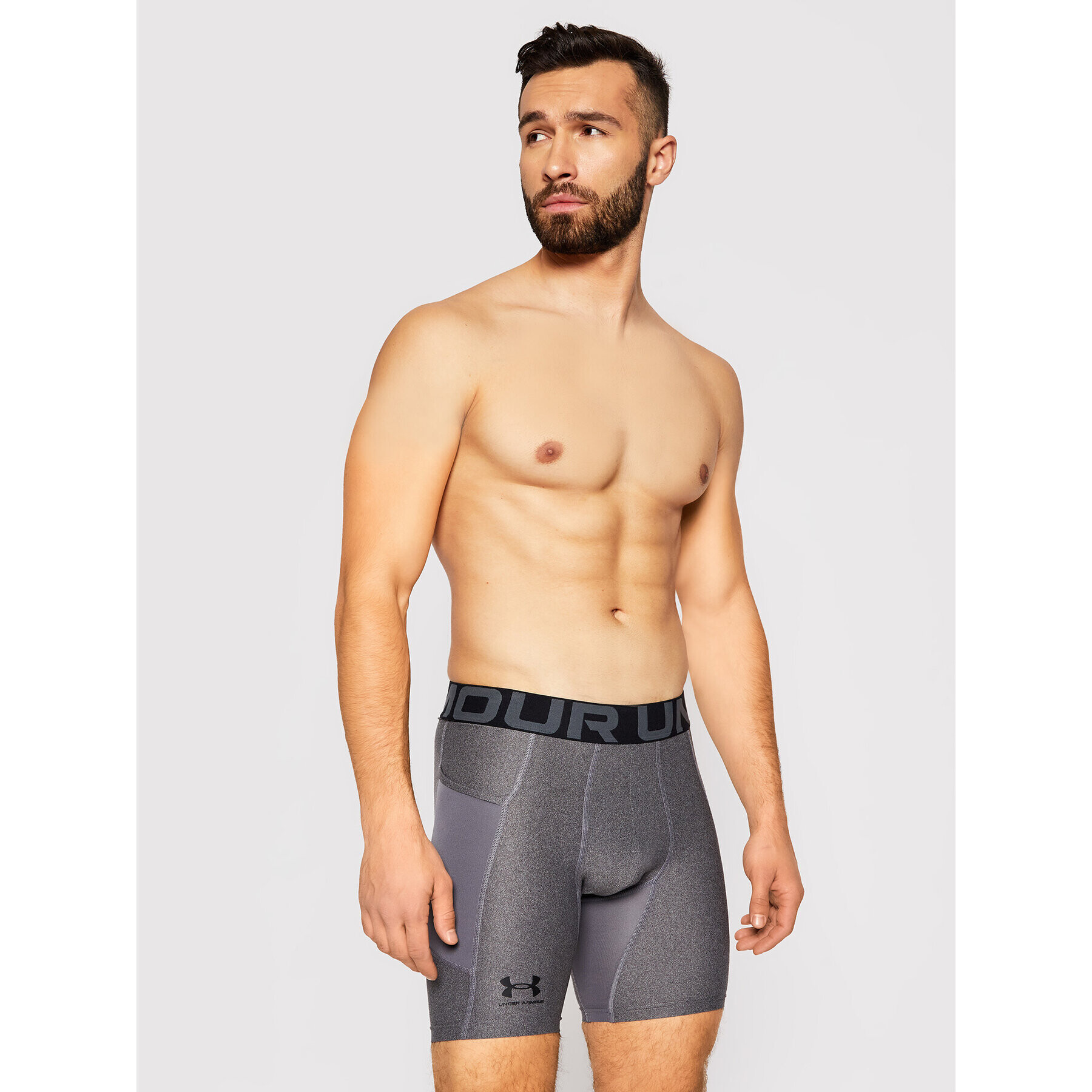 Under Armour Термооблекло долна част HeatGear® Compression 1361596 Сив Slim Fit - Pepit.bg