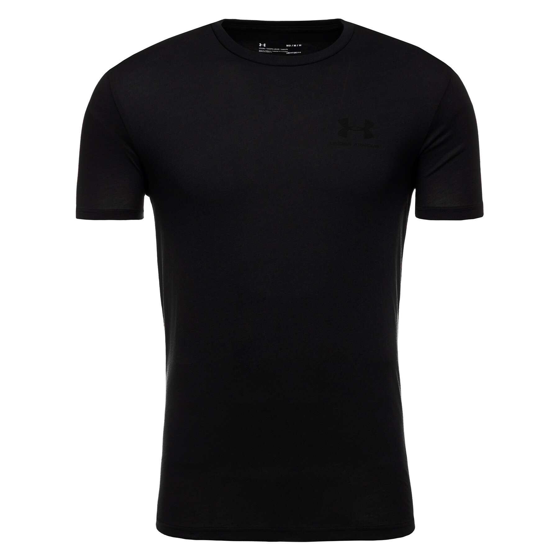 Under Armour Тишърт 1326799 Черен Loose Fit - Pepit.bg