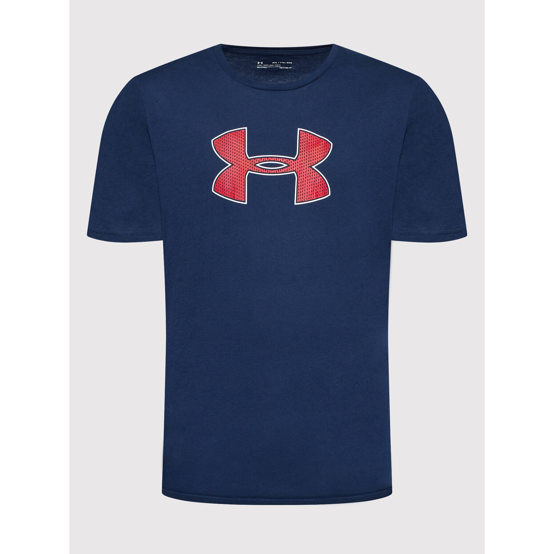 Under Armour Тишърт Big Logo 1329583 Тъмносин Regular Fit - Pepit.bg