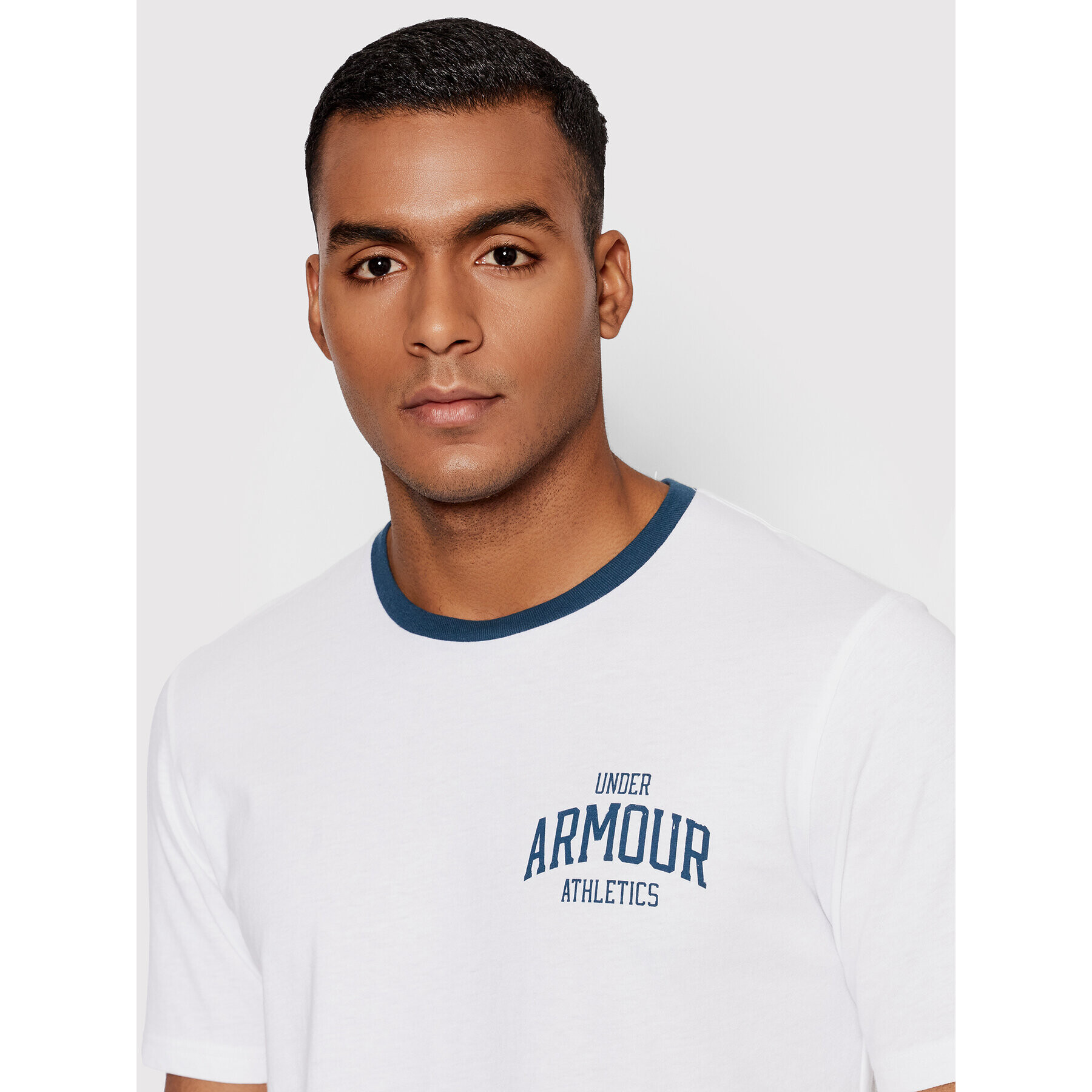Under Armour Тишърт Originators Athletics 1366460 Бял Relaxed Fit - Pepit.bg