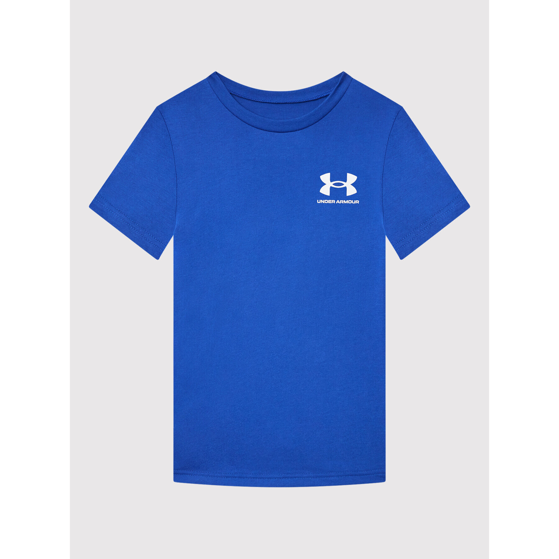 Under Armour Тишърт Sportstyle Left Chest 1363280 Син Loose Fit - Pepit.bg