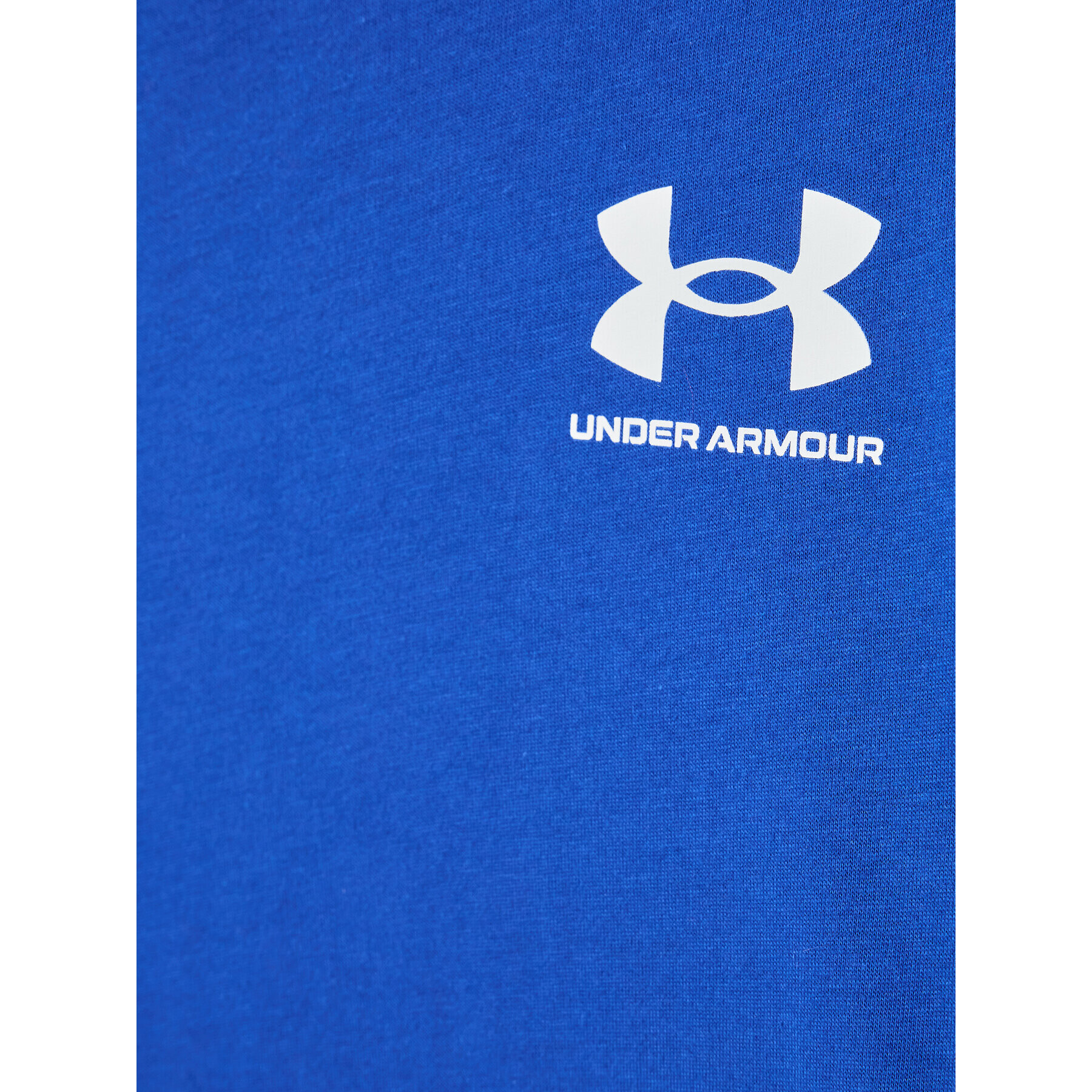 Under Armour Тишърт Sportstyle Left Chest 1363280 Син Loose Fit - Pepit.bg