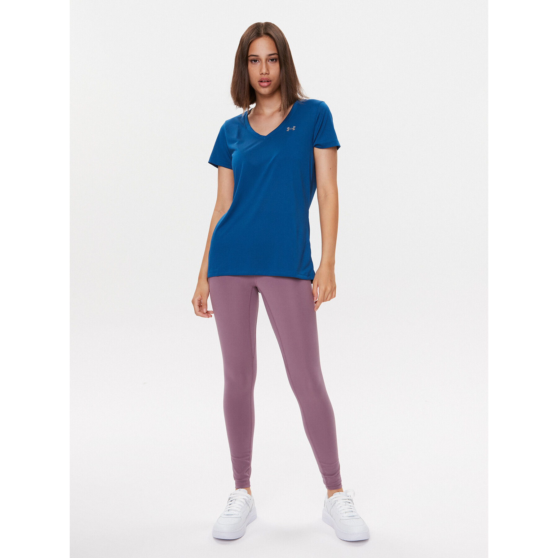 Under Armour Тишърт Tech Ssv - Solid 1255839 Син Loose Fit - Pepit.bg