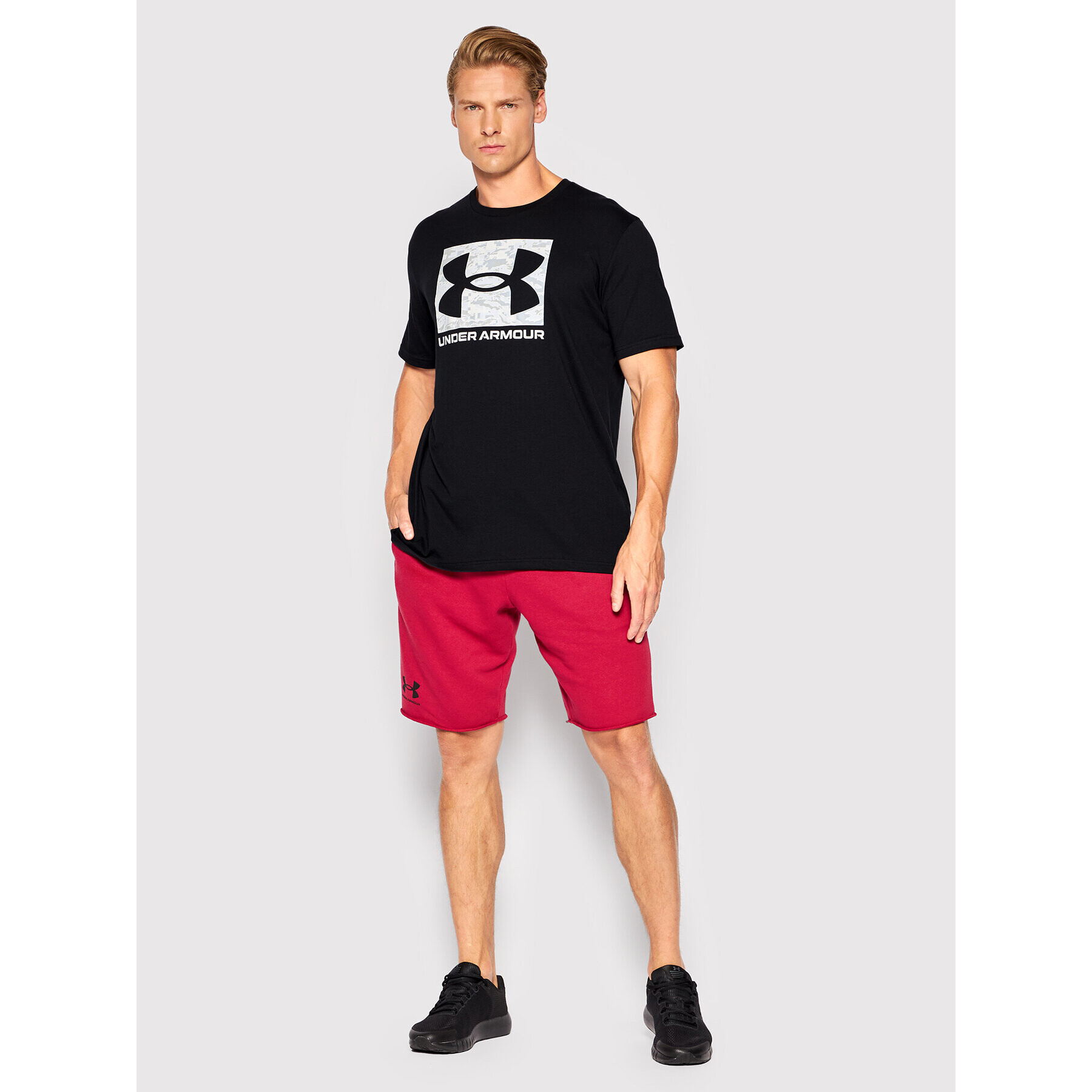 Under Armour Тишърт Ua Abc 1361673 Черен Relaxed Fit - Pepit.bg