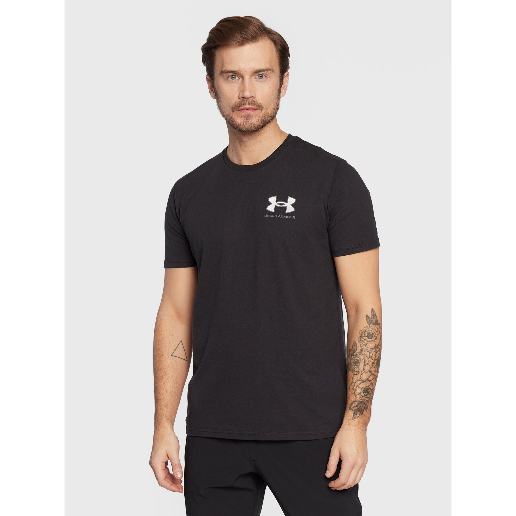 Under Armour Тишърт Ua Abc Camo Fill Wordmark 1366456 Черен Regular Fit - Pepit.bg