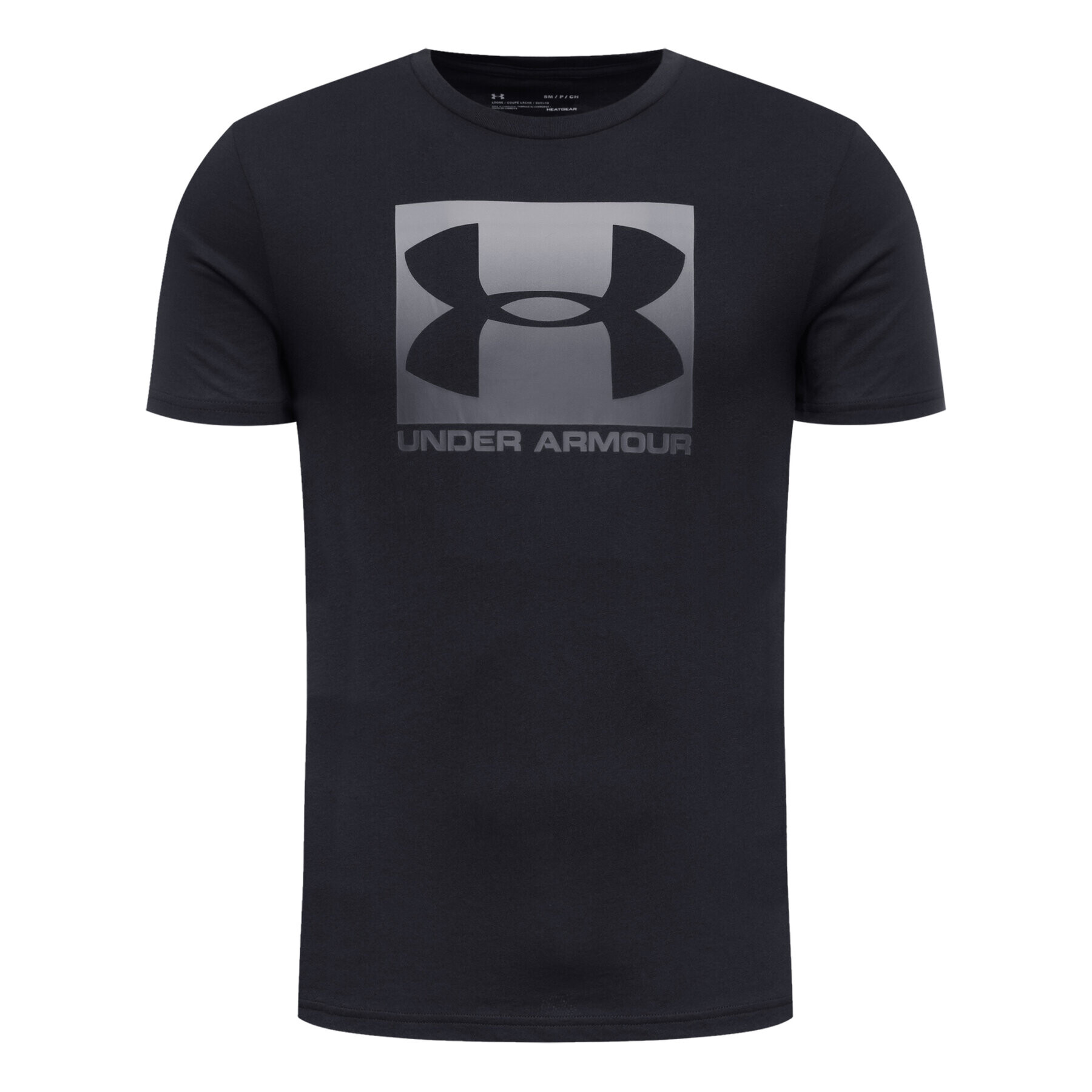 Under Armour Тишърт Ua Boxed Sportstyle 1329581 Черен Loose Fit - Pepit.bg