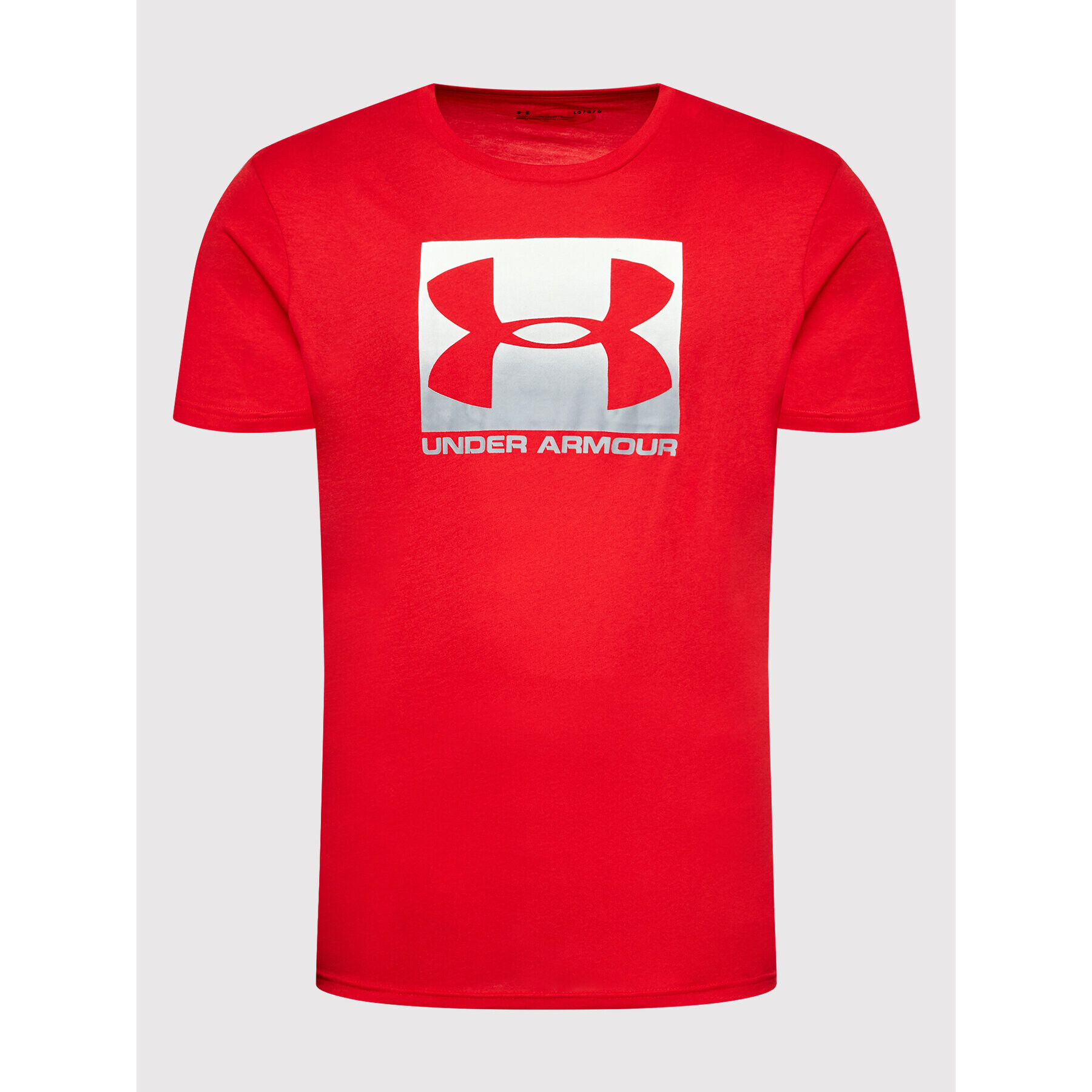 Under Armour Тишърт Ua Boxed Sportstyle 1329581 Червен Loose Fit - Pepit.bg