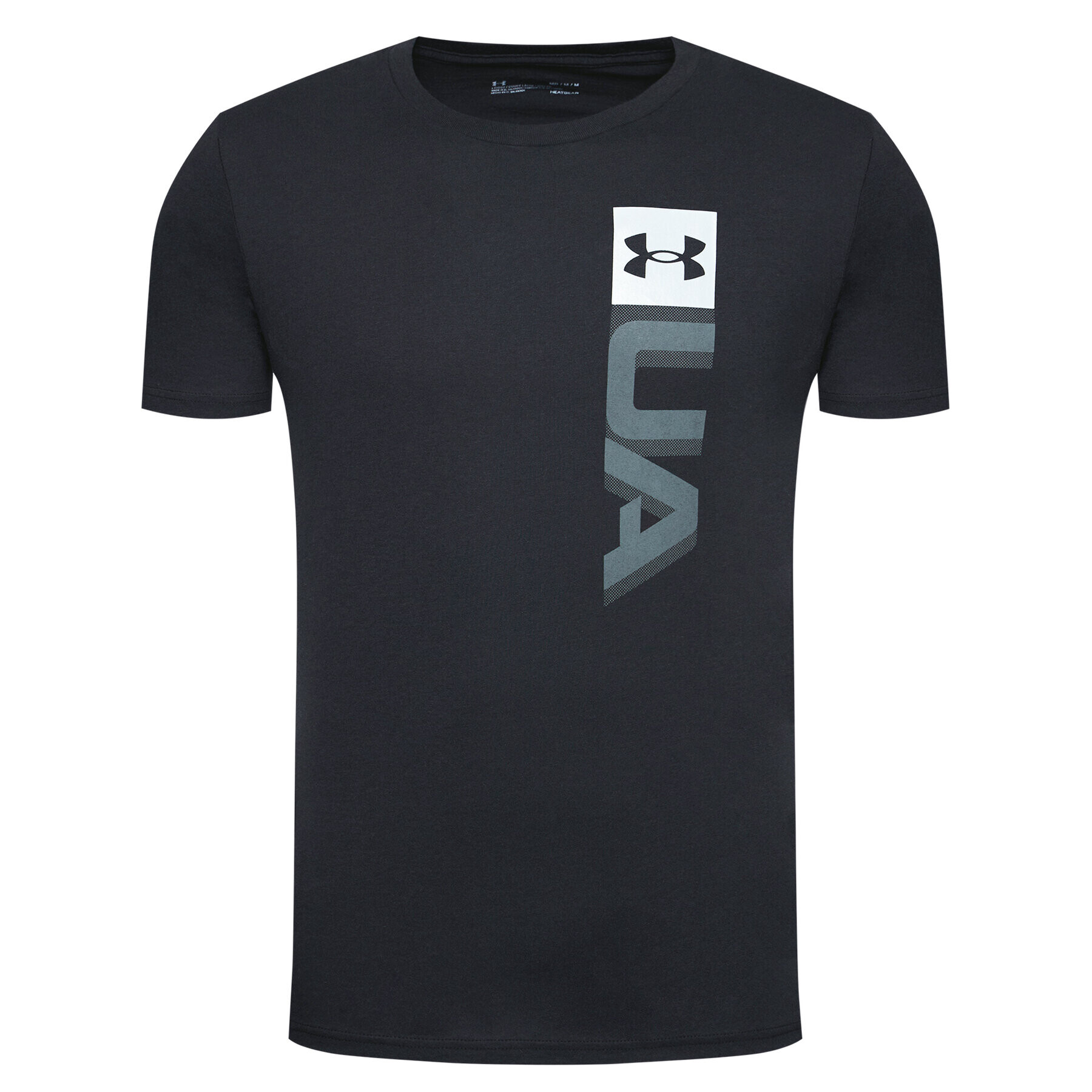 Under Armour Тишърт Ua Boxed Wordmark 1361675 Черен Loose Fit - Pepit.bg