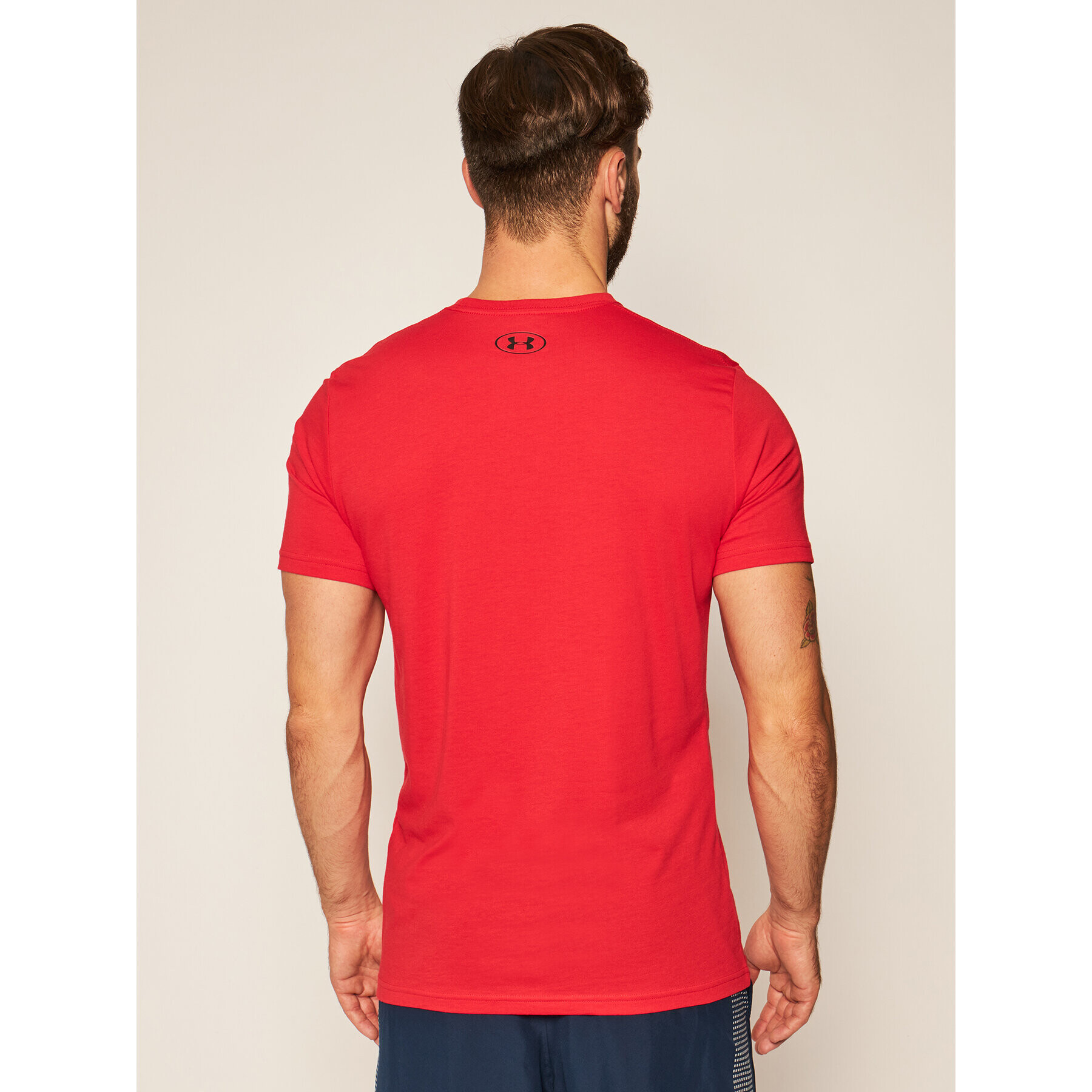 Under Armour Тишърт Ua Gl Foundation 1326849 Червен Loose Fit - Pepit.bg