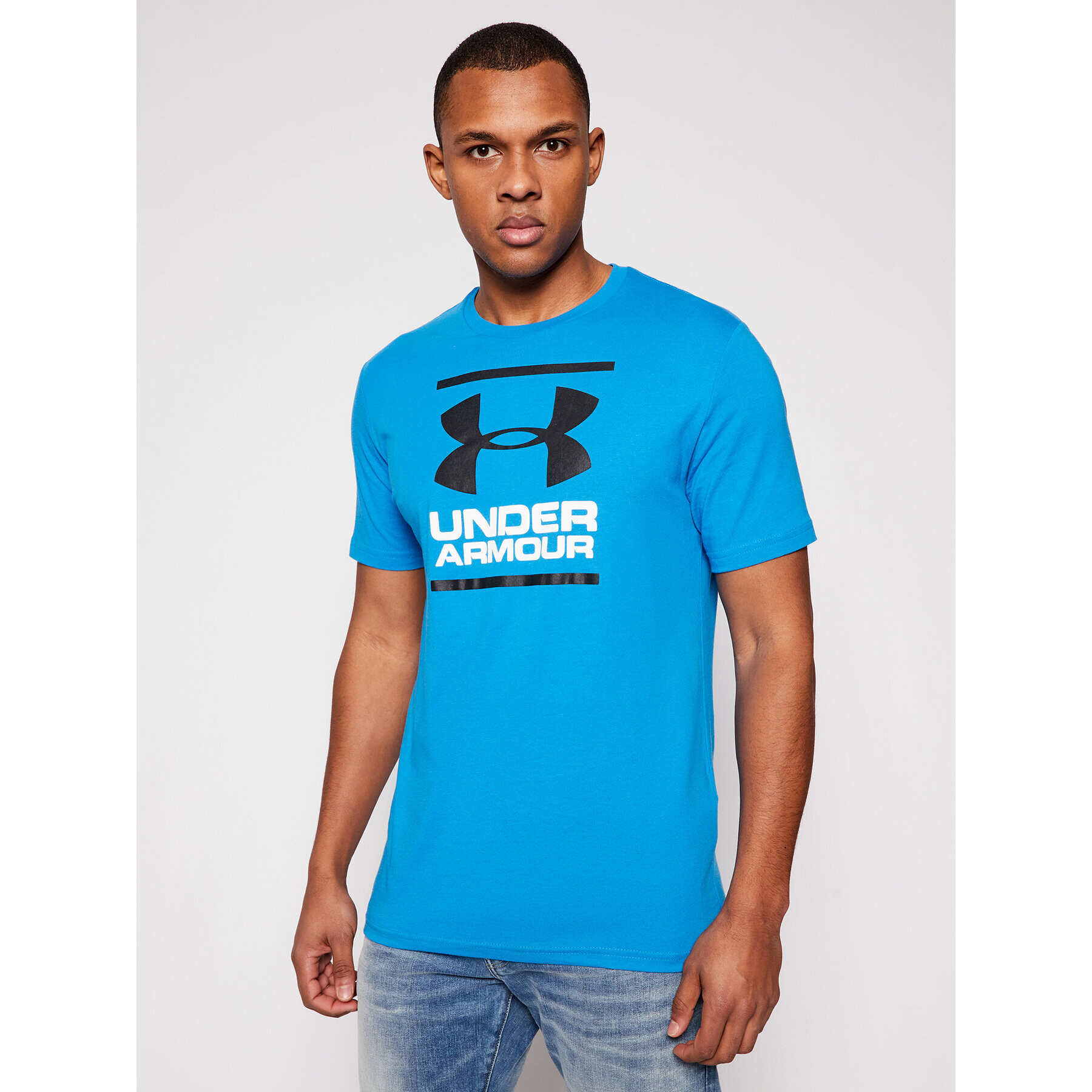 Under Armour Тишърт Ua Gl Foundation 1326849 Син Loose Fit - Pepit.bg