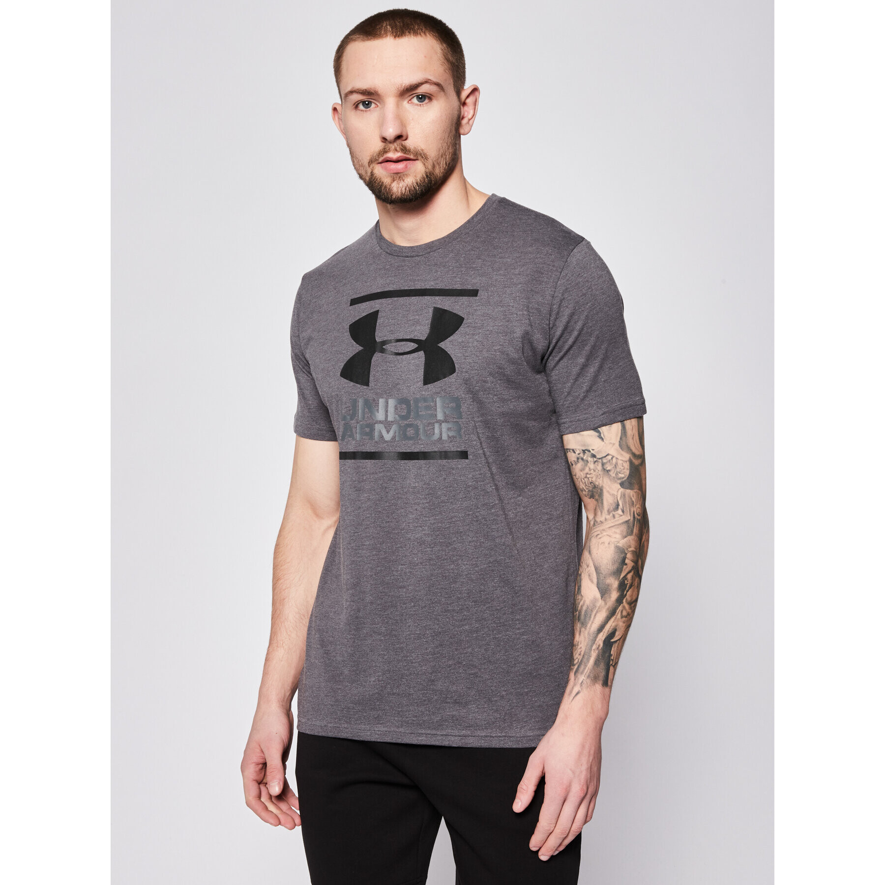 Under Armour Тишърт Ua Gl Foundation 1326849 Сив Loose Fit - Pepit.bg